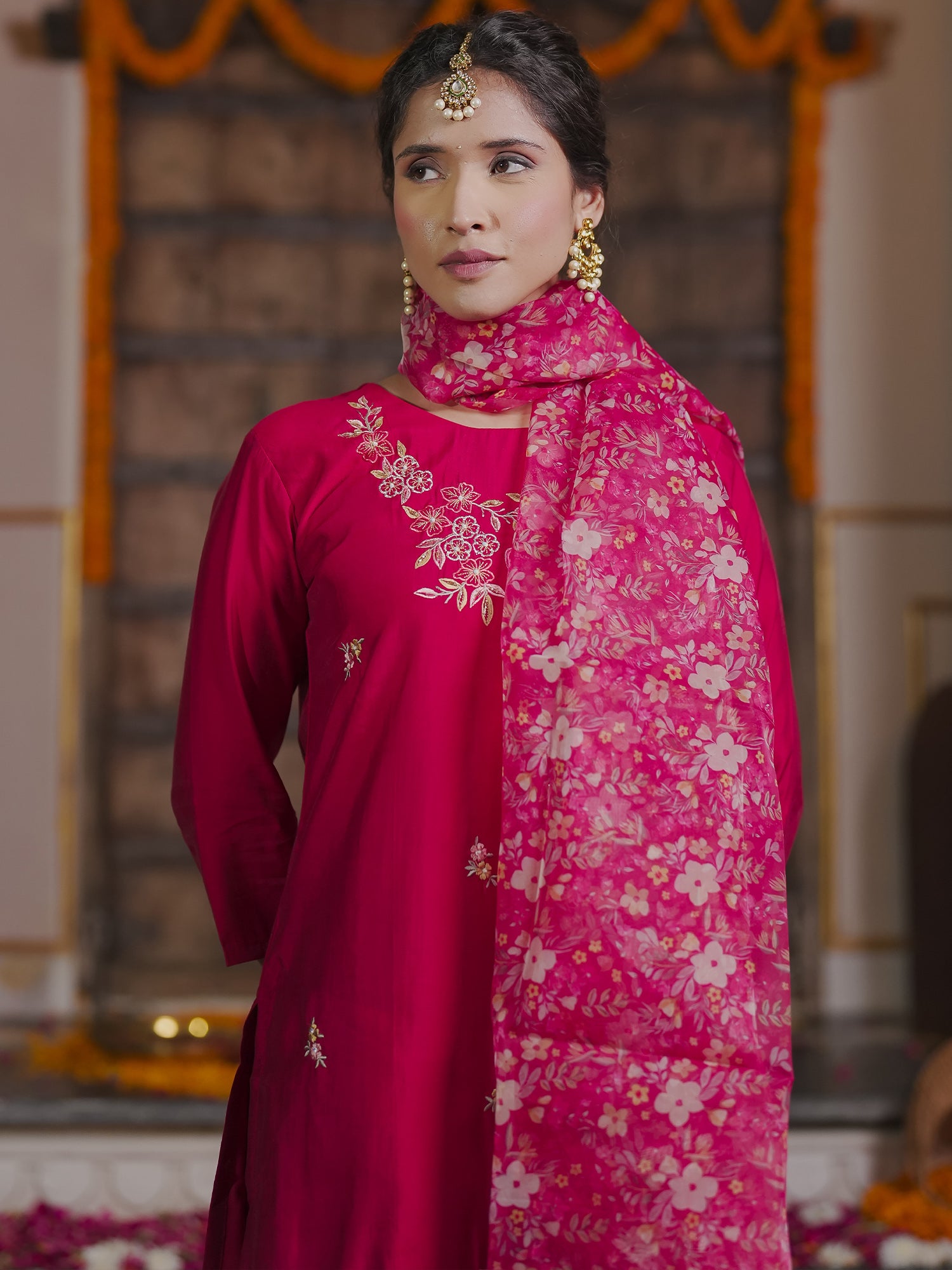 Red Kurta Sets  For women,indo era, indoera, kurta set for women, women kurta set, women suit, summer wear for women, festive suit for women, mother's day outfit, dress for mother, mother's day special, kurta set for women, kurta for women, kurta trouser and dupatta