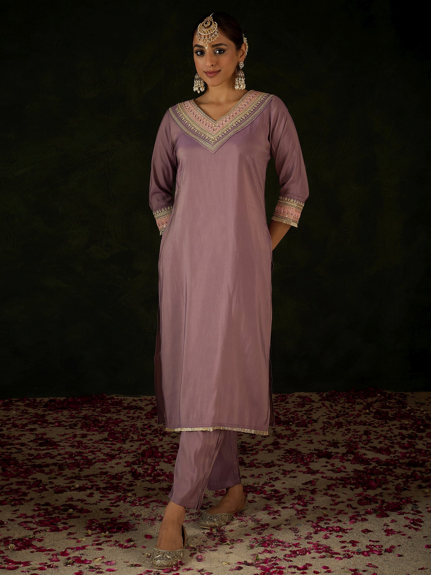 indo era, indo era kurta set, indo era suit, Kurta Set, Kurta set for women, cotton kurta set, indo era kurta set for women, Anarkali Kurta Set, Palazzo Kurta Set, Sleeveless Kurta, Embroidered Kurta, New Arrivals, Work wear, Dress, Best seller, Heeramandi dress, Summer sale, Summer suit, Wedding collection, Special offer, plus size, Spring summer, party wear, Summer Special, Printed Kurta, wedding wear, outfit ideas, Straight Kurta, Cotton Outfit, A line dress, dress for women,Lavender kurta set