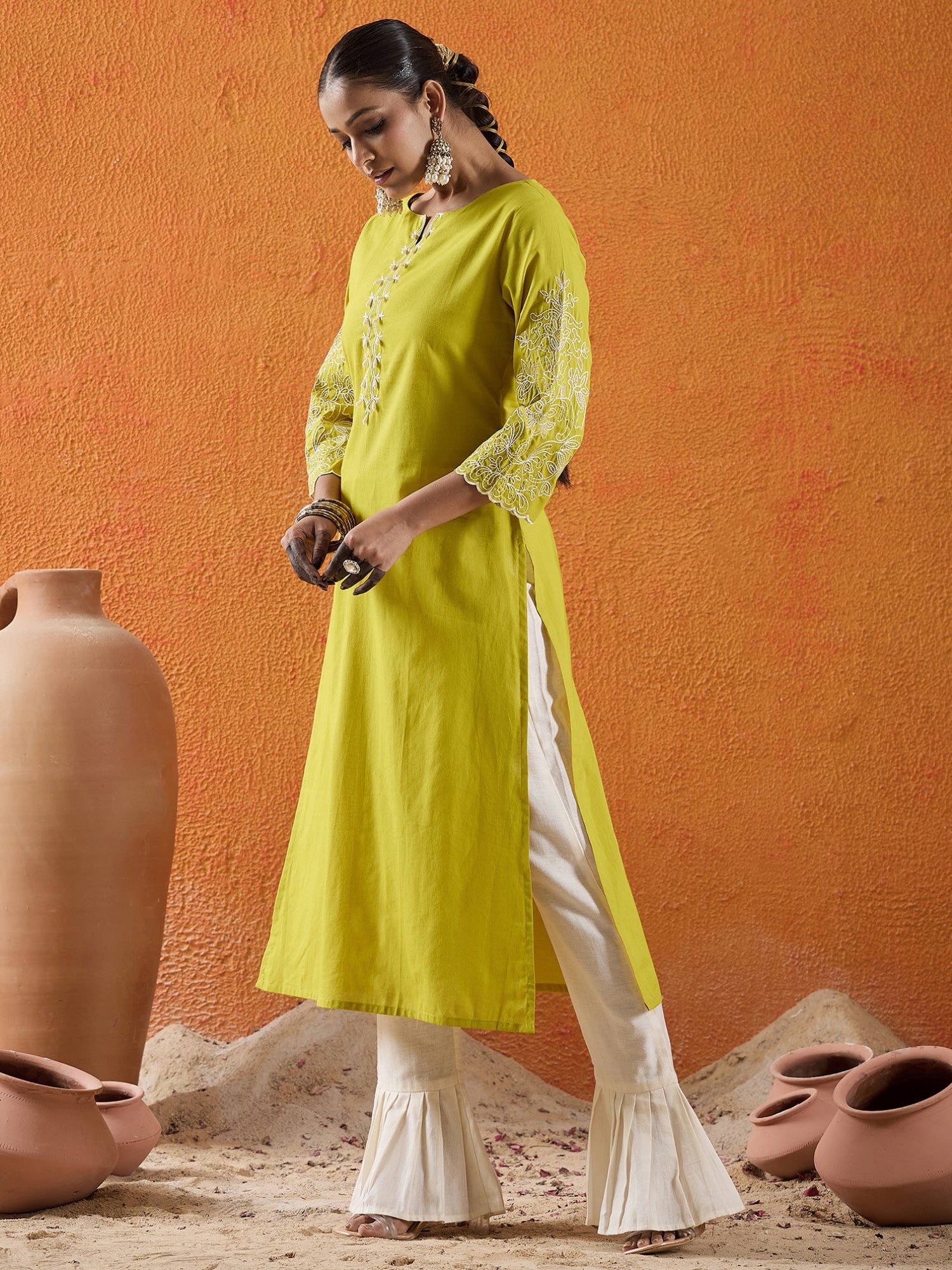 indo era, indo era kurta set, indo era suit, Kurta Set, Kurta set for women, cotton kurta set, indo era kurta set for women, Anarkali Kurta Set, Palazzo Kurta Set, Sleeveless Kurta, Embroidered Kurta, New Arrivals, Work wear, Dress, Best seller, Heeramandi dress, Summer sale, Summer suit, Wedding collection, Special offer, plus size, Spring summer, party wear, Summer Special, Printed Kurta, wedding wear, outfit ideas, Straight Kurta, Cotton Outfit, A line dress, dress for women,Green kurta set