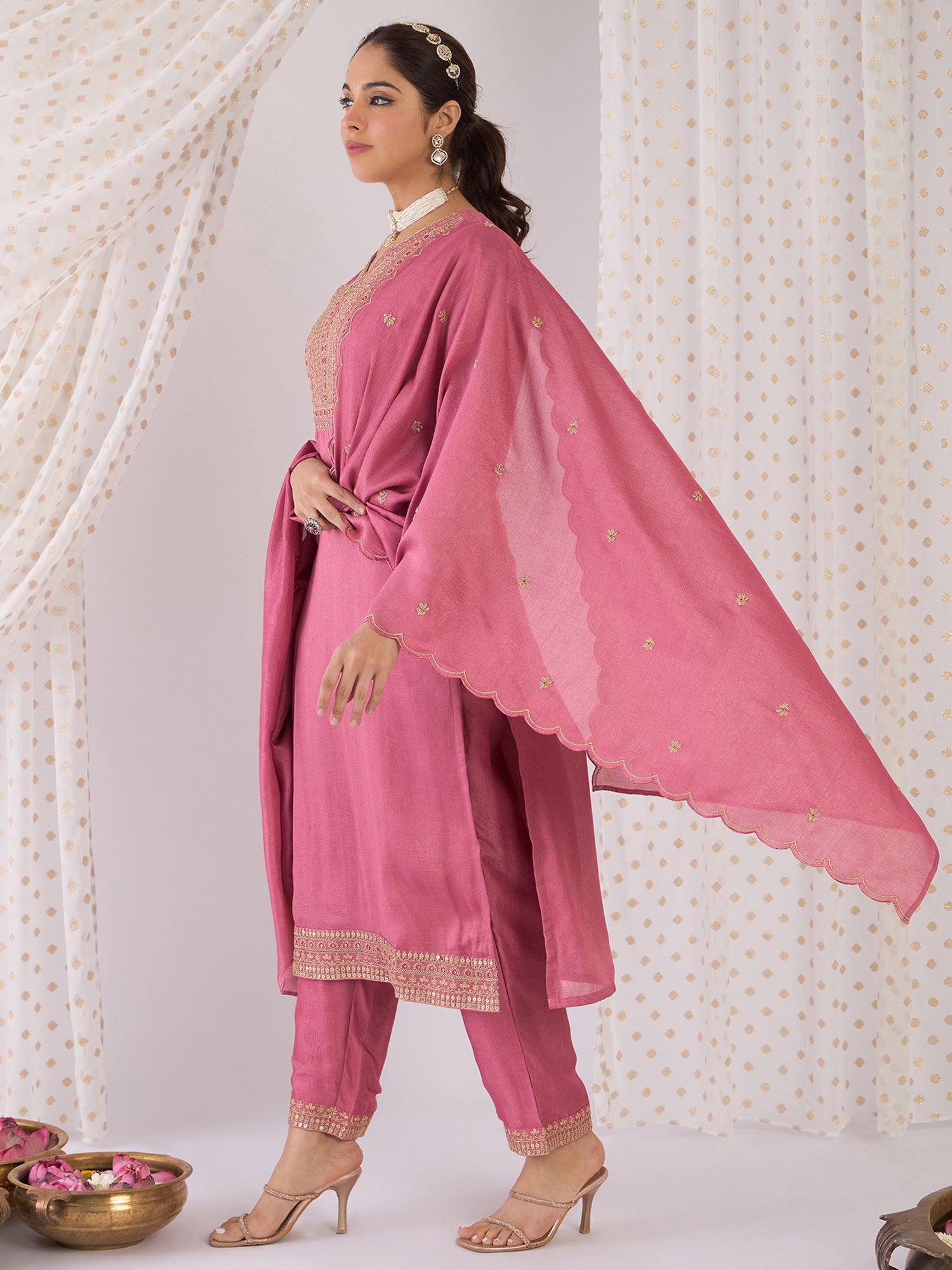 indo era, indo era kurta set, indo era suit, Kurta Set, Kurta set for women, cotton kurta set, indo era kurta set for women, Anarkali Kurta Set, Palazzo Kurta Set, Sleeveless Kurta, Embroidered Kurta, New Arrivals, Work wear, Dress, Best seller, Heeramandi dress, Summer sale, Summer suit, Wedding collection, Special offer, plus size, Spring summer, party wear, Summer Special, Printed Kurta, wedding wear, outfit ideas, Straight Kurta, Cotton Outfit, A line dress, dress for women,Mauve kurta set