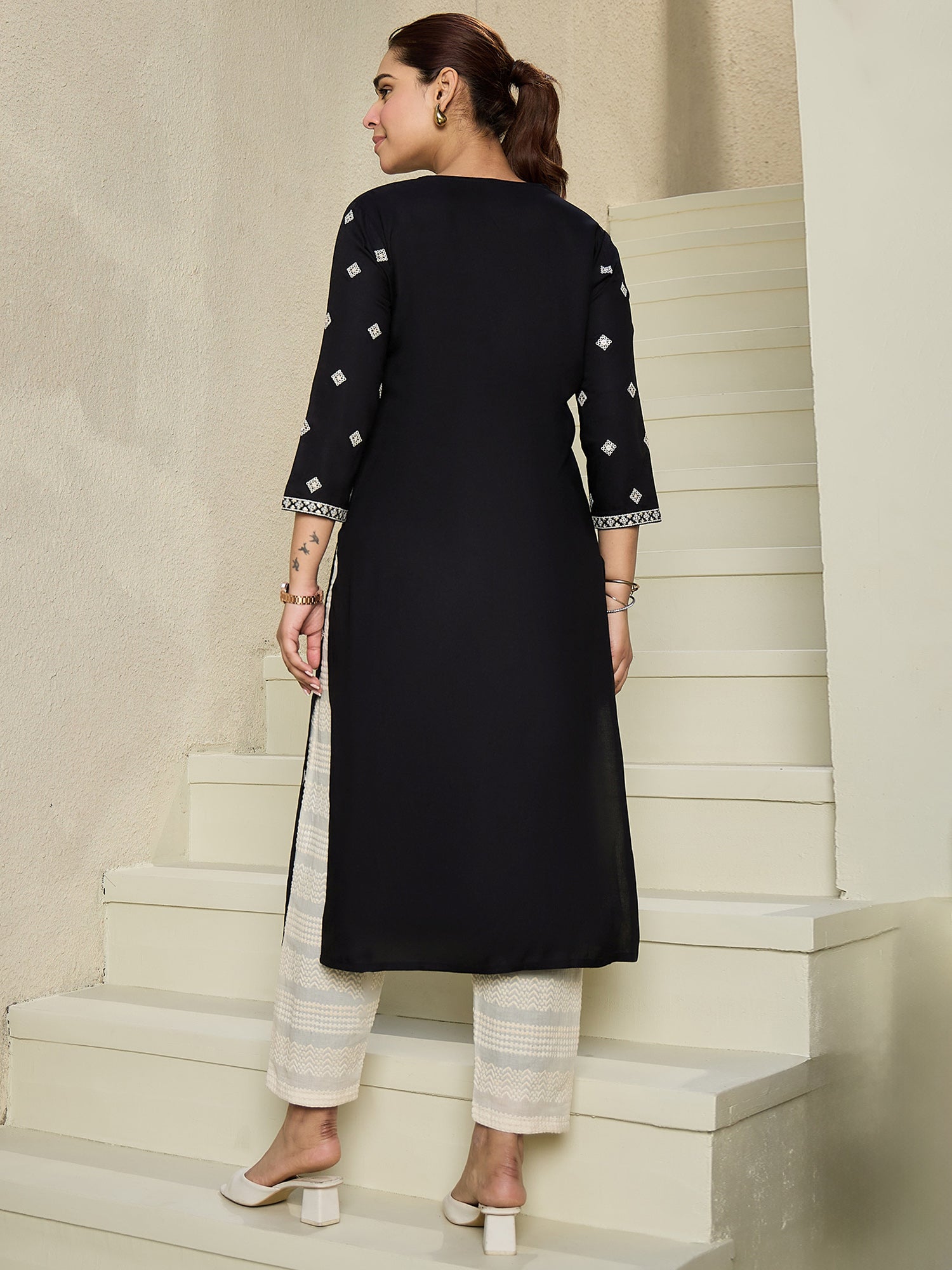 indo era, indoera, indo era kurta, heeramandi dress, heeramandi, dress for women, kurta for women, kurtaset for women, indo era kurta set, indo era suit, anarkali kurta, salwar suit, sharara set, cotton kurta, dress for women, kurta for women, birthday dress for women, gown for women, formal dress for women, party wear for women, summer dress, female kurti, cotton dress for women, kurta with dupatta, dressing style, casual look, new arrival for women, Black kurta
