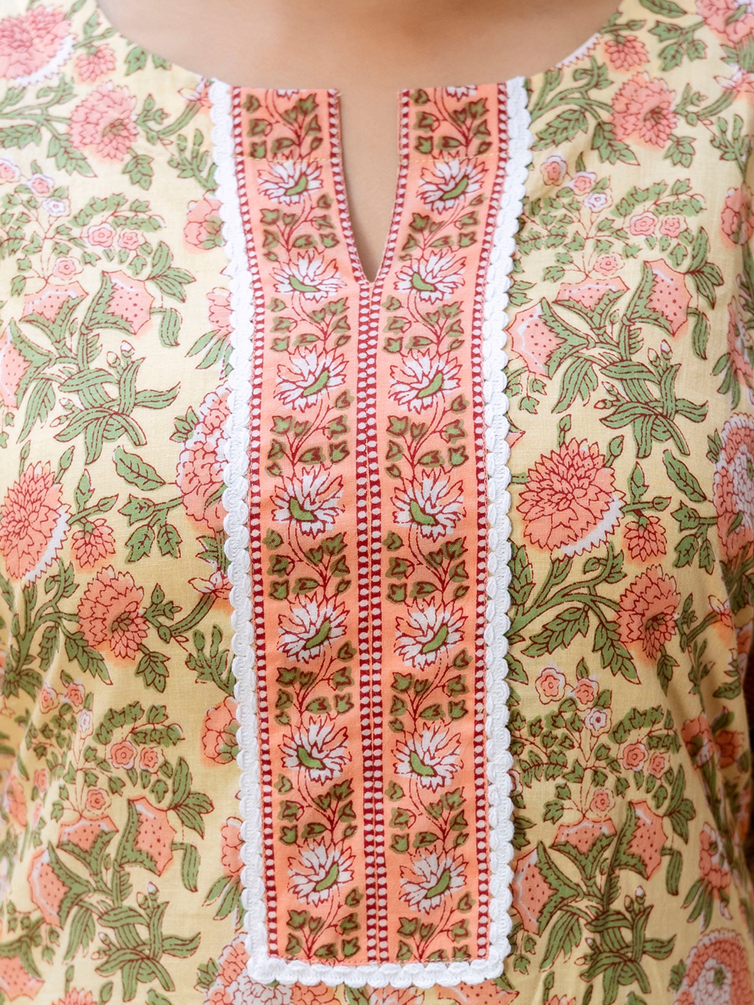 indo era, suit, kurta set for women, indo era kurta, kurta sets for ladies, summer dresses for women, 3 piece suit, cotton kurta set for women, new arrivals, women kurti plazo set, women in suit, kurta suit, floral kurta, short suit, spring summer, Yellow suit