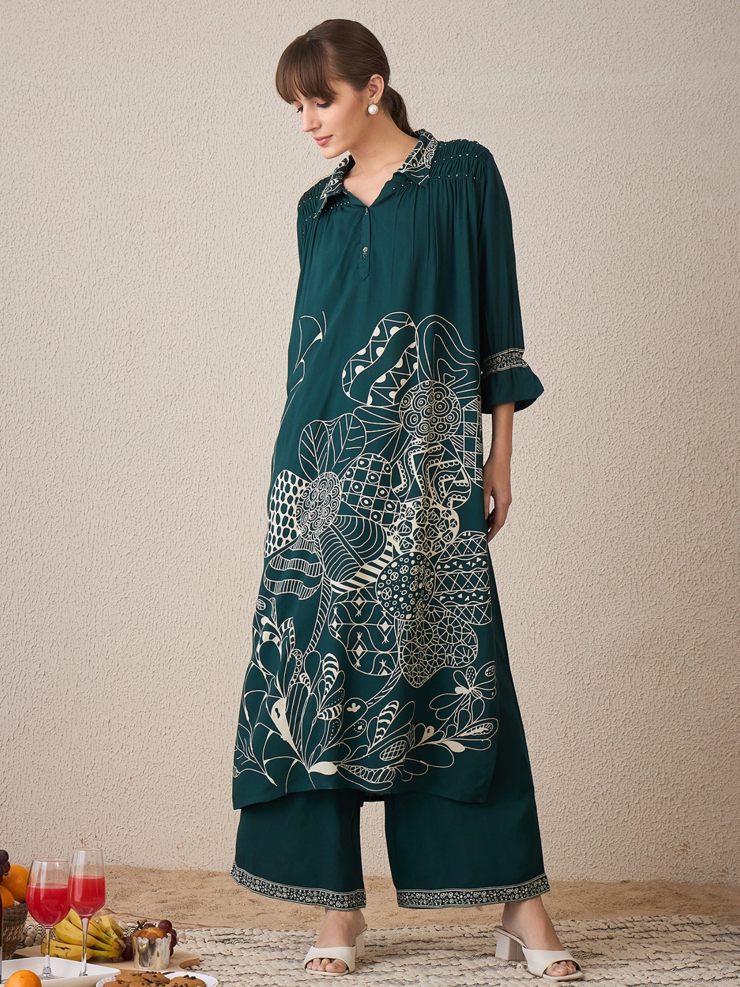 indo era, indoera, indo era kurta, heeramandi dress, heeramandi, dress for women, kurta for women, kurtaset for women, indo era kurta set, indo era suit, anarkali kurta, salwar suit, sharara set, cotton kurta, dress for women, kurta for women, birthday dress for women, gown for women, formal dress for women, party wear for women, summer dress, female kurti, cotton dress for women, kurta with dupatta, dressing style, casual look, new arrival for women, Green suit