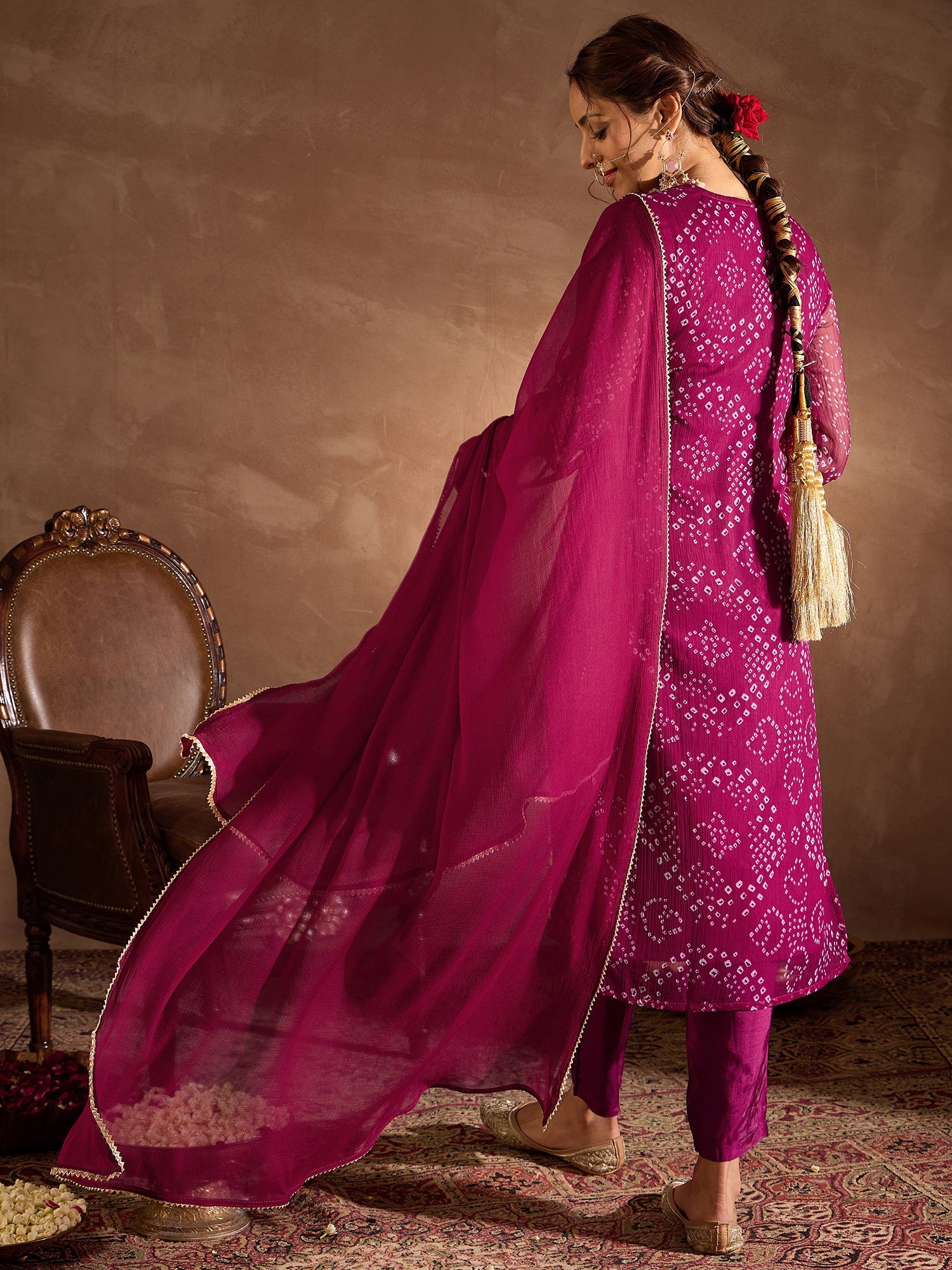 indo era, suit, kurta set for women, indo era kurta, kurta sets for ladies, summer dresses for women, 3 piece suit, cotton kurta set for women, new arrivals, women kurti plazo set, women in suit, kurta suit, floral kurta, short suit, spring summer, Burgundy suit