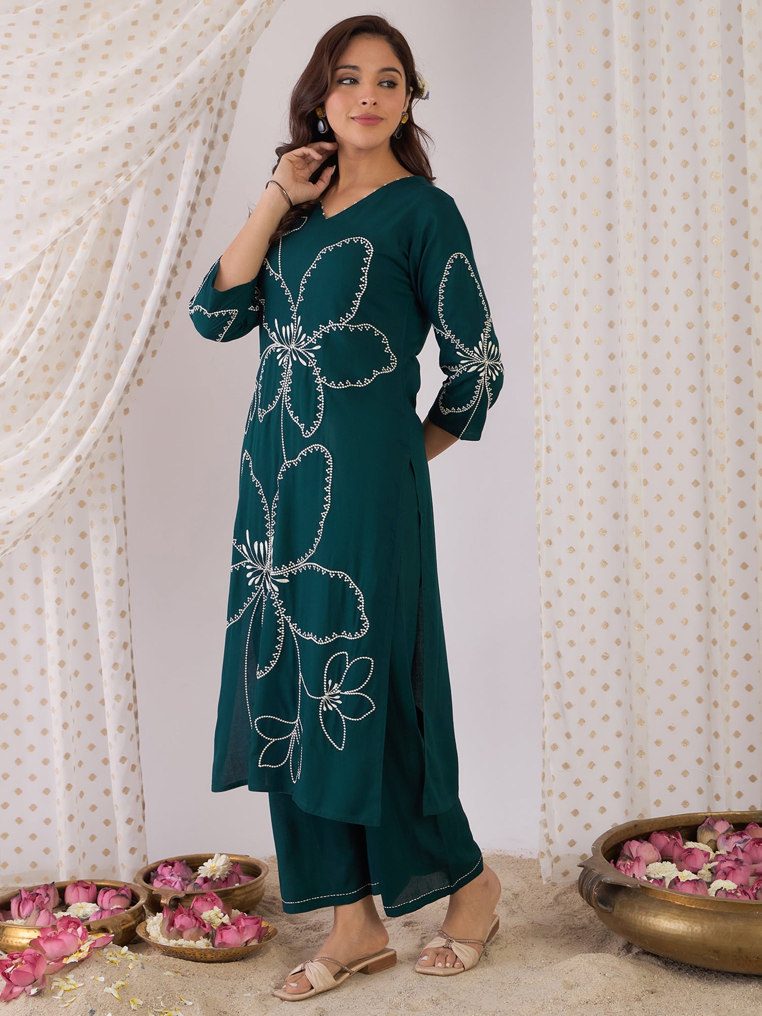 indo era, indoera, indo era kurta, heeramandi dress, heeramandi, dress for women, kurta for women, kurtaset for women, indo era kurta set, indo era suit, anarkali kurta, salwar suit, sharara set, cotton kurta, dress for women, kurta for women, birthday dress for women, gown for women, formal dress for women, party wear for women, summer dress, female kurti, cotton dress for women, kurta with dupatta, dressing style, casual look, new arrival for women, Teal suit