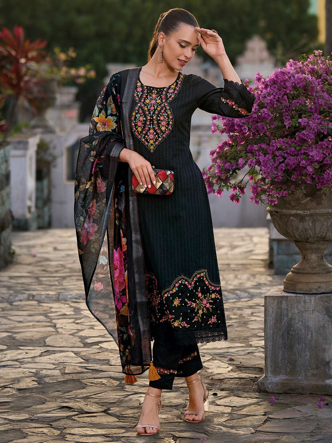 indo era, indoera, indo era kurta, heeramandi dress, heeramandi, dress for women, kurta for women, kurtaset for women, indo era kurta set, indo era suit, anarkali kurta, salwar suit, sharara set, cotton kurta, dress for women, kurta for women, birthday dress for women, gown for women, formal dress for women, party wear for women, summer dress, female kurti, cotton dress for women, kurta with dupatta, dressing style, casual look, new arrival for women, Black suit