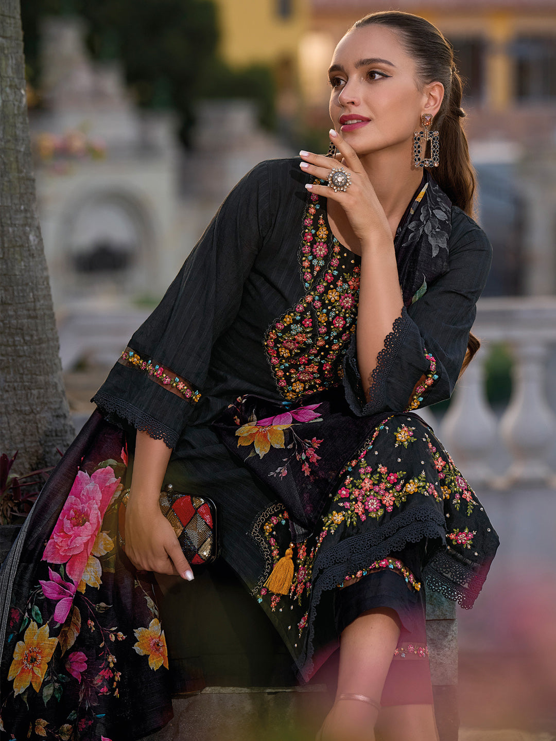 indo era, indoera, indo era kurta, heeramandi dress, heeramandi, dress for women, kurta for women, kurtaset for women, indo era kurta set, indo era suit, anarkali kurta, salwar suit, sharara set, cotton kurta, dress for women, kurta for women, birthday dress for women, gown for women, formal dress for women, party wear for women, summer dress, female kurti, cotton dress for women, kurta with dupatta, dressing style, casual look, new arrival for women, Black suit