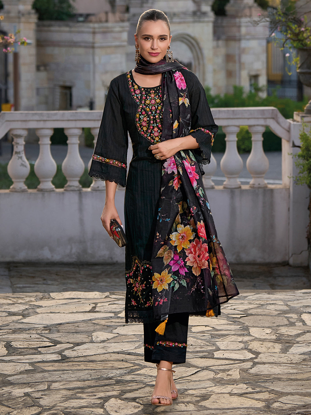 indo era, indoera, indo era kurta, heeramandi dress, heeramandi, dress for women, kurta for women, kurtaset for women, indo era kurta set, indo era suit, anarkali kurta, salwar suit, sharara set, cotton kurta, dress for women, kurta for women, birthday dress for women, gown for women, formal dress for women, party wear for women, summer dress, female kurti, cotton dress for women, kurta with dupatta, dressing style, casual look, new arrival for women, Black suit