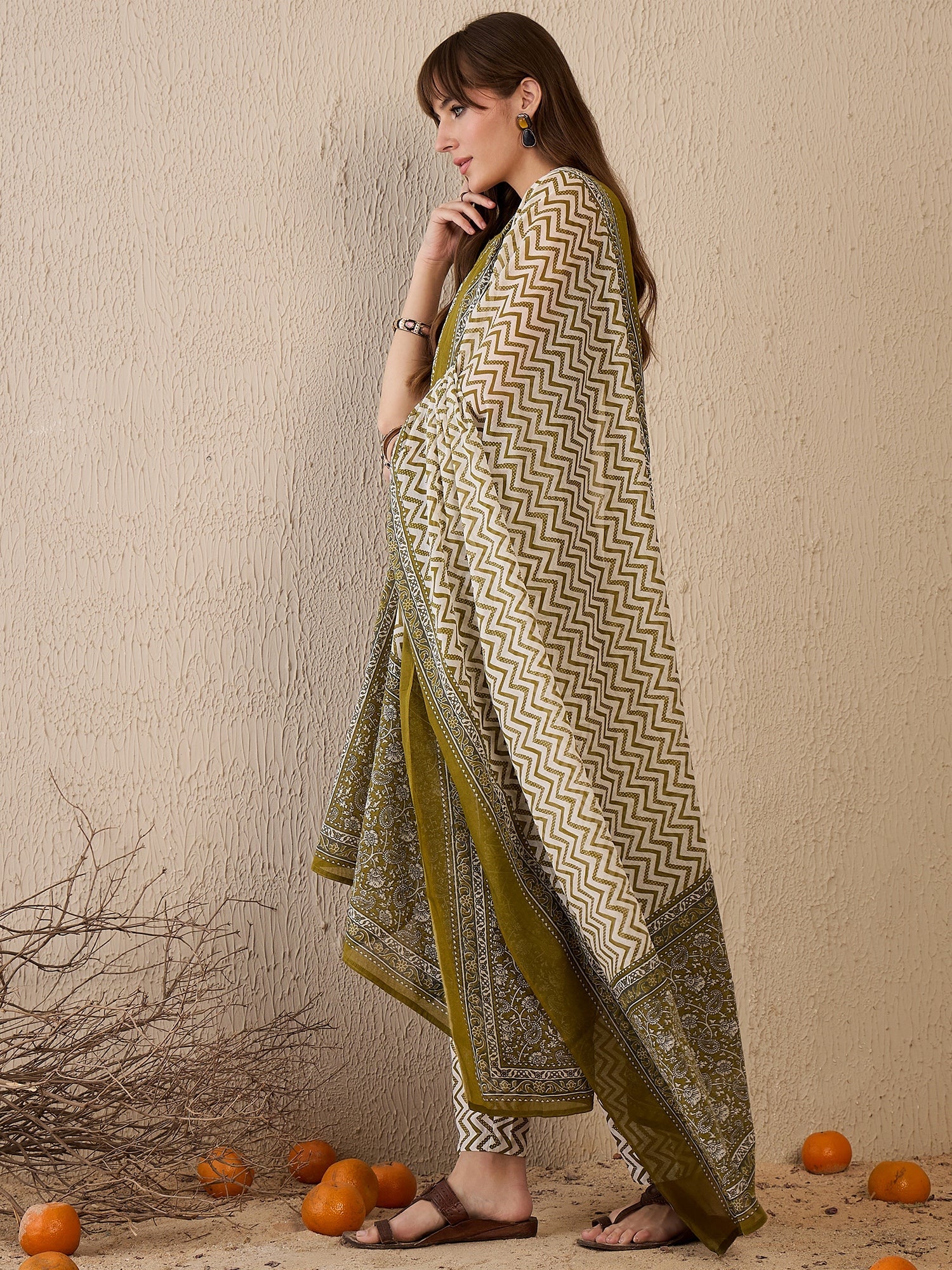 Green Kurta Sets  For women,indo era, indoera, kurta set for women, women kurta set, women suit, summer wear for women, cotton suit set, women cotton kurta, cotton kurta with dupatta