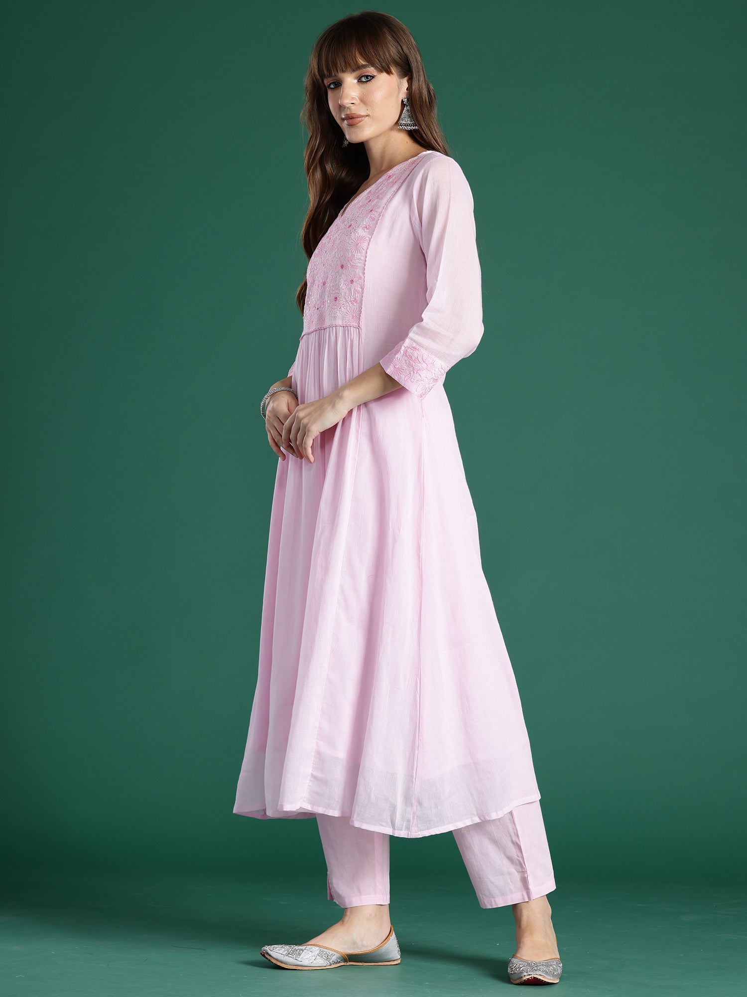 indo era, indo era kurta set, indo era suit, Kurta Set, Kurta set for women, cotton kurta set, indo era kurta set for women, Anarkali Kurta Set, Palazzo Kurta Set, Sleeveless Kurta, Embroidered Kurta, New Arrivals, Work wear, Dress, Best seller, Heeramandi dress, Summer sale, Summer suit, Wedding collection, Special offer, plus size, Spring summer, party wear, Summer Special, Printed Kurta, wedding wear, outfit ideas, Straight Kurta, Cotton Outfit, A line dress, dress for women,Pink kurta set