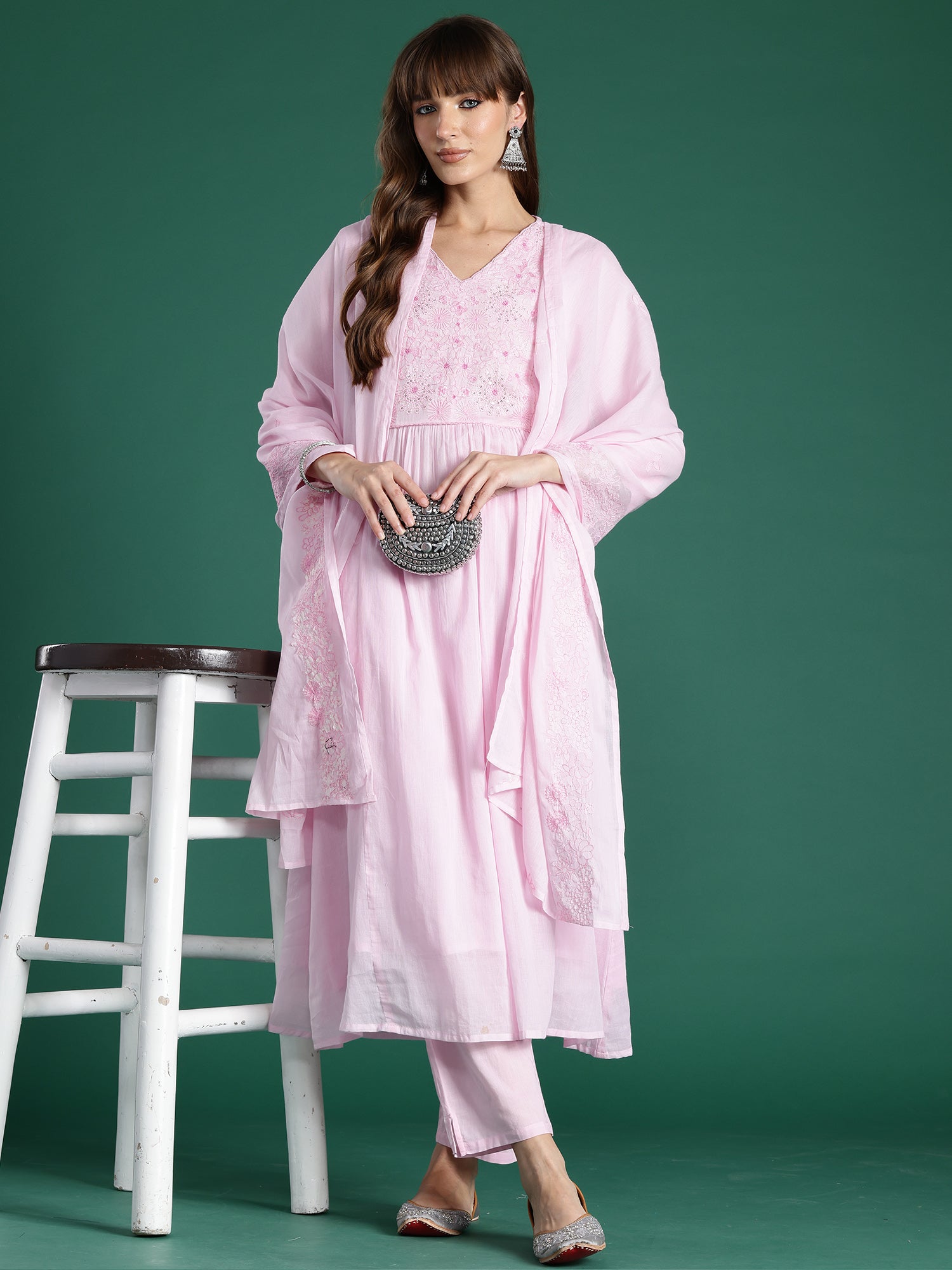 indo era, indo era kurta set, indo era suit, Kurta Set, Kurta set for women, cotton kurta set, indo era kurta set for women, Anarkali Kurta Set, Palazzo Kurta Set, Sleeveless Kurta, Embroidered Kurta, New Arrivals, Work wear, Dress, Best seller, Heeramandi dress, Summer sale, Summer suit, Wedding collection, Special offer, plus size, Spring summer, party wear, Summer Special, Printed Kurta, wedding wear, outfit ideas, Straight Kurta, Cotton Outfit, A line dress, dress for women,Pink kurta set