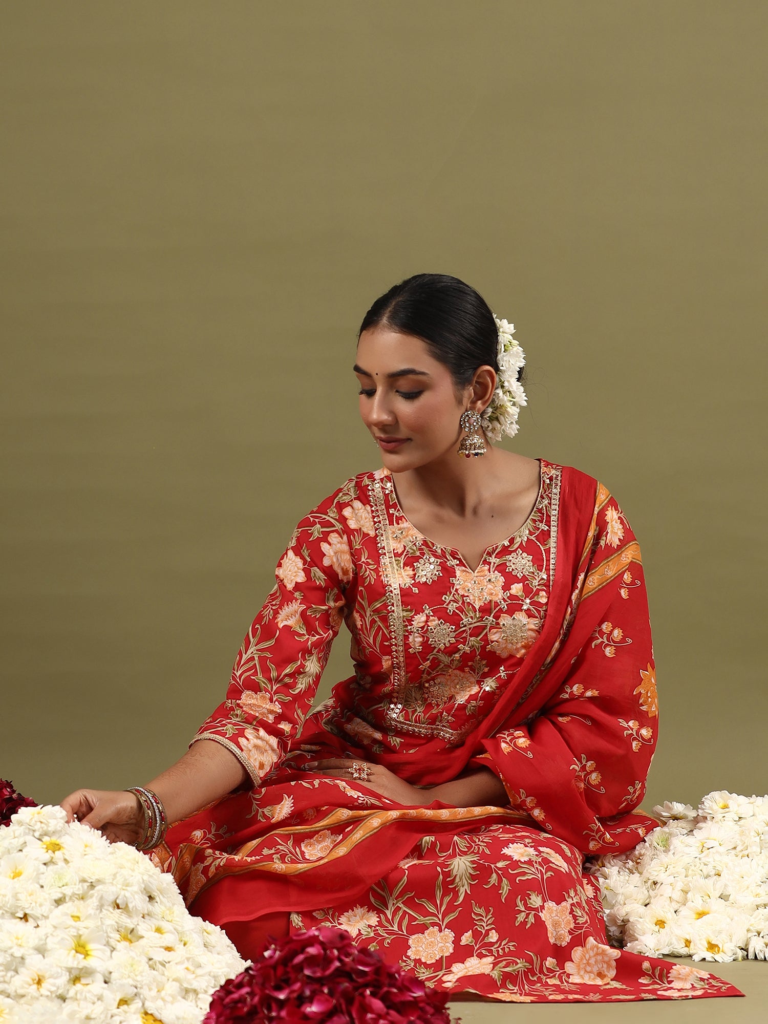 Red Kurta Sets  For women,indo era, indoera, kurta set for women, women kurta set, women suit, summer wear for women, cotton suit set, women cotton kurta, cotton kurta with dupatta