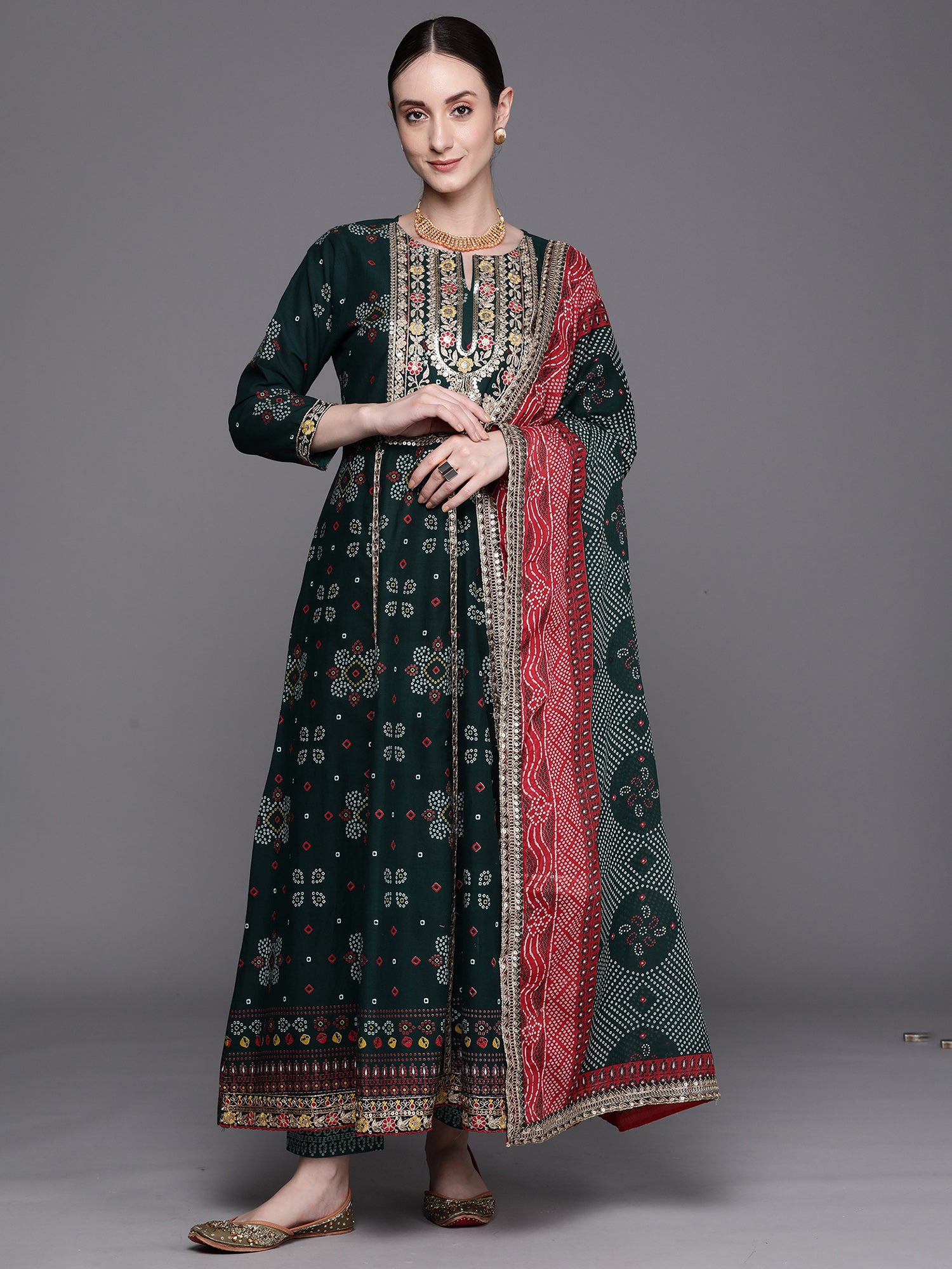 Green Kurta Sets  For women,indo era, indoera, kurta set for women, women kurta set, women suit, summer wear for women, festive suit for women, mother's day outfit, dress for mother, mother's day special, kurta set for women, kurta for women, kurta trouser and dupatta