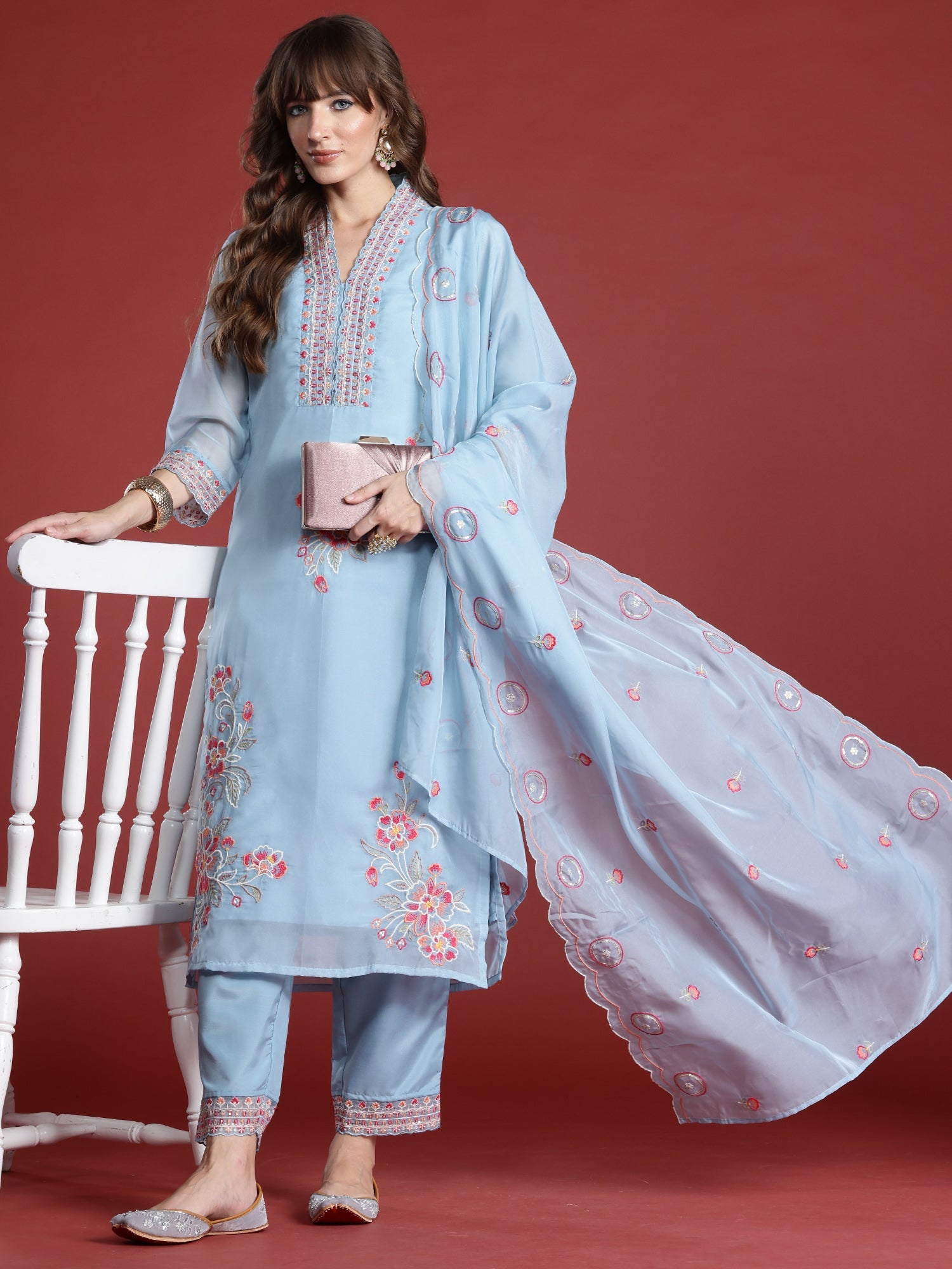 indo era, indo era kurta set, indo era suit, Kurta Set, Kurta set for women, cotton kurta set, indo era kurta set for women, Anarkali Kurta Set, Palazzo Kurta Set, Sleeveless Kurta, Embroidered Kurta, New Arrivals, Work wear, Dress, Best seller, Heeramandi dress, Summer sale, Summer suit, Wedding collection, Special offer, plus size, Spring summer, party wear, Summer Special, Printed Kurta, wedding wear, outfit ideas, Straight Kurta, Cotton Outfit, A line dress, dress for women,Blue kurta set