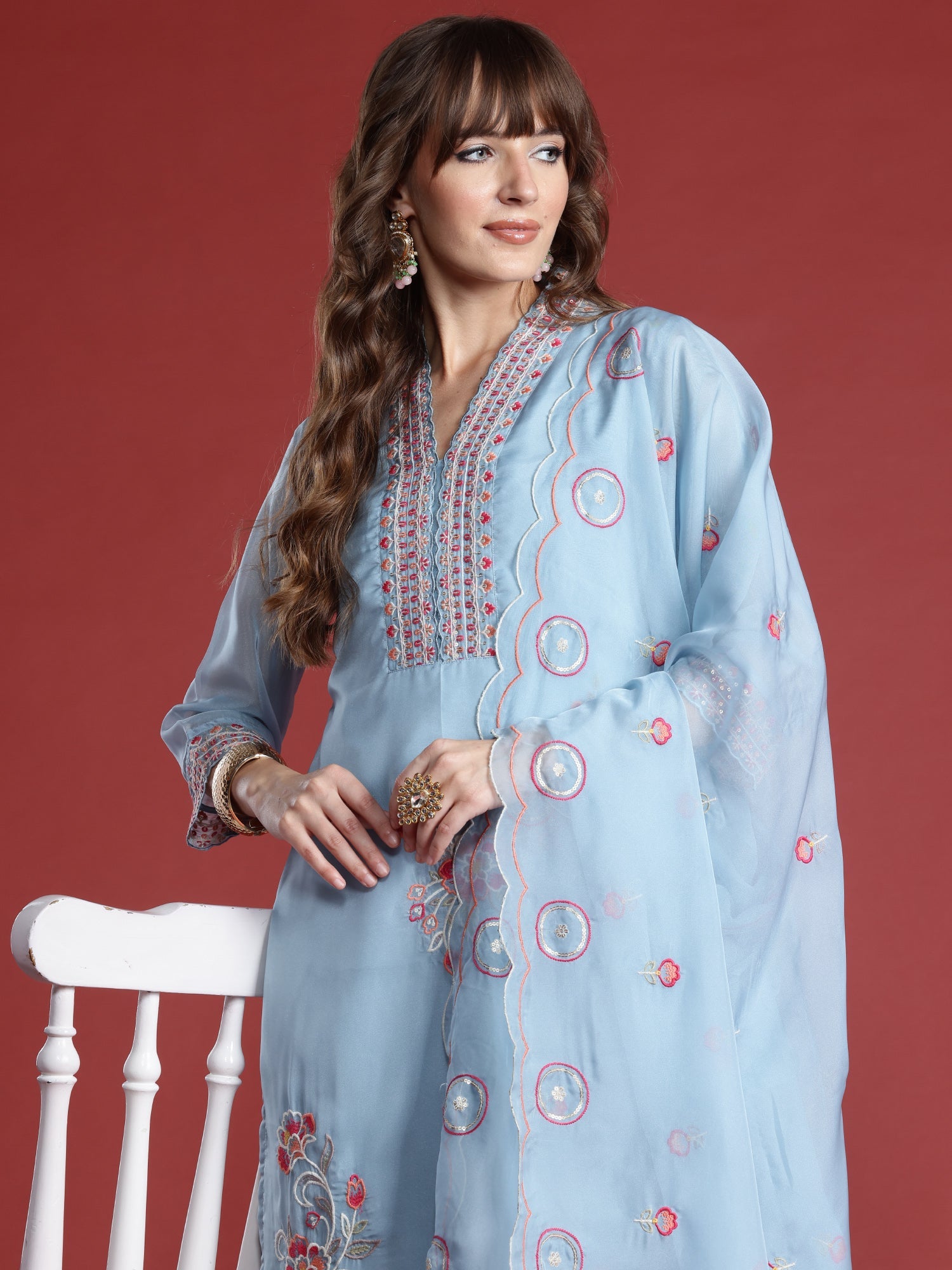 indo era, indo era kurta set, indo era suit, Kurta Set, Kurta set for women, cotton kurta set, indo era kurta set for women, Anarkali Kurta Set, Palazzo Kurta Set, Sleeveless Kurta, Embroidered Kurta, New Arrivals, Work wear, Dress, Best seller, Heeramandi dress, Summer sale, Summer suit, Wedding collection, Special offer, plus size, Spring summer, party wear, Summer Special, Printed Kurta, wedding wear, outfit ideas, Straight Kurta, Cotton Outfit, A line dress, dress for women,Blue kurta set