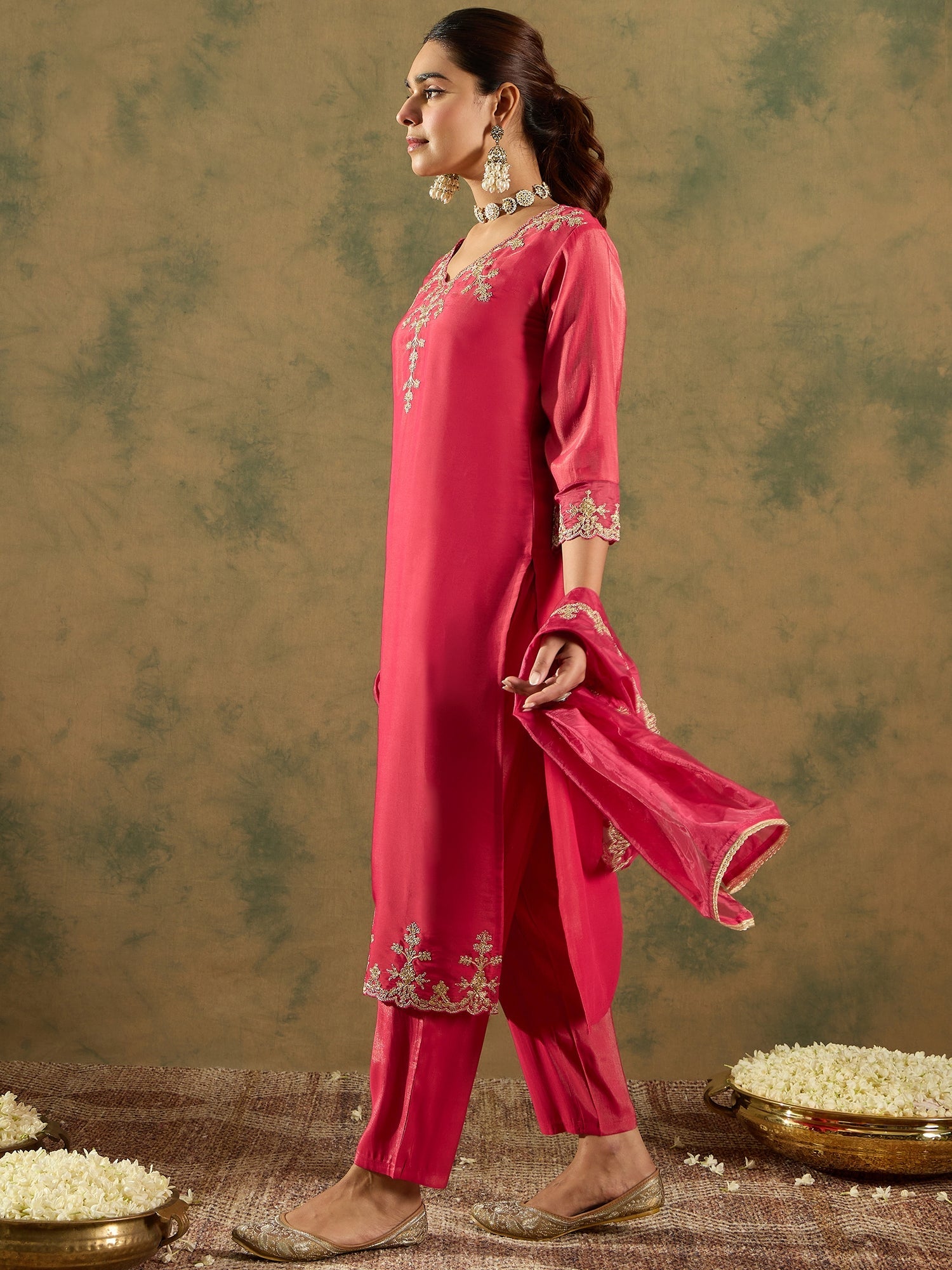 indo era, indo era kurta set, indo era suit, Kurta Set, Kurta set for women, cotton kurta set, indo era kurta set for women, Anarkali Kurta Set, Palazzo Kurta Set, Sleeveless Kurta, Embroidered Kurta, New Arrivals, Work wear, Dress, Best seller, Heeramandi dress, Summer sale, Summer suit, Wedding collection, Special offer, plus size, Spring summer, party wear, Summer Special, Printed Kurta, wedding wear, outfit ideas, Straight Kurta, Cotton Outfit, A line dress, dress for women,Pink kurta set