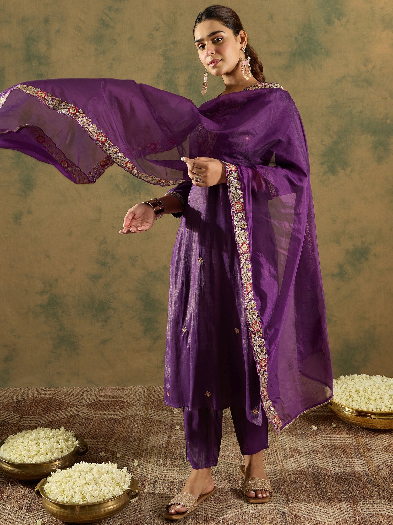indo era, indo era kurta set, indo era suit, Kurta Set, Kurta set for women, cotton kurta set, indo era kurta set for women, Anarkali Kurta Set, Palazzo Kurta Set, Sleeveless Kurta, Embroidered Kurta, New Arrivals, Work wear, Dress, Best seller, Heeramandi dress, Summer sale, Summer suit, Wedding collection, Special offer, plus size, Spring summer, party wear, Summer Special, Printed Kurta, wedding wear, outfit ideas, Straight Kurta, Cotton Outfit, A line dress, dress for women,Purple kurta set