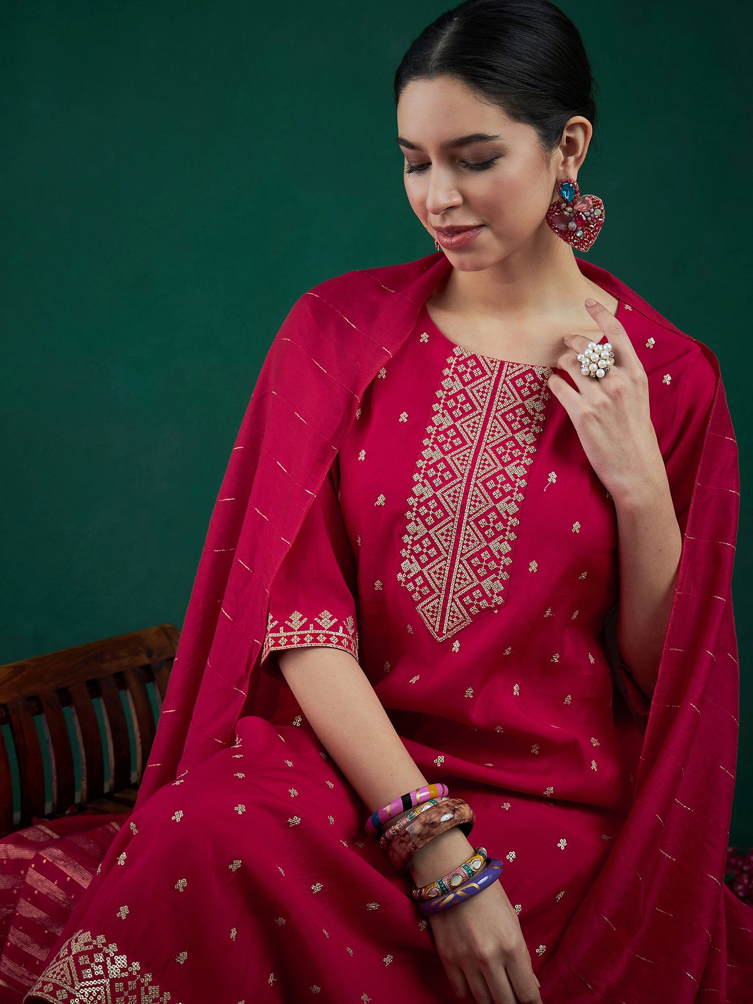 indo era, indoera, indo era kurta, heeramandi dress, heeramandi, dress for women, kurta for women, kurtaset for women, indo era kurta set, indo era suit, anarkali kurta, salwar suit, sharara set, cotton kurta, dress for women, kurta for women, birthday dress for women, gown for women, formal dress for women, party wear for women, summer dress, female kurti, cotton dress for women, kurta with dupatta, dressing style, casual look, new arrival for women, Magenta suit