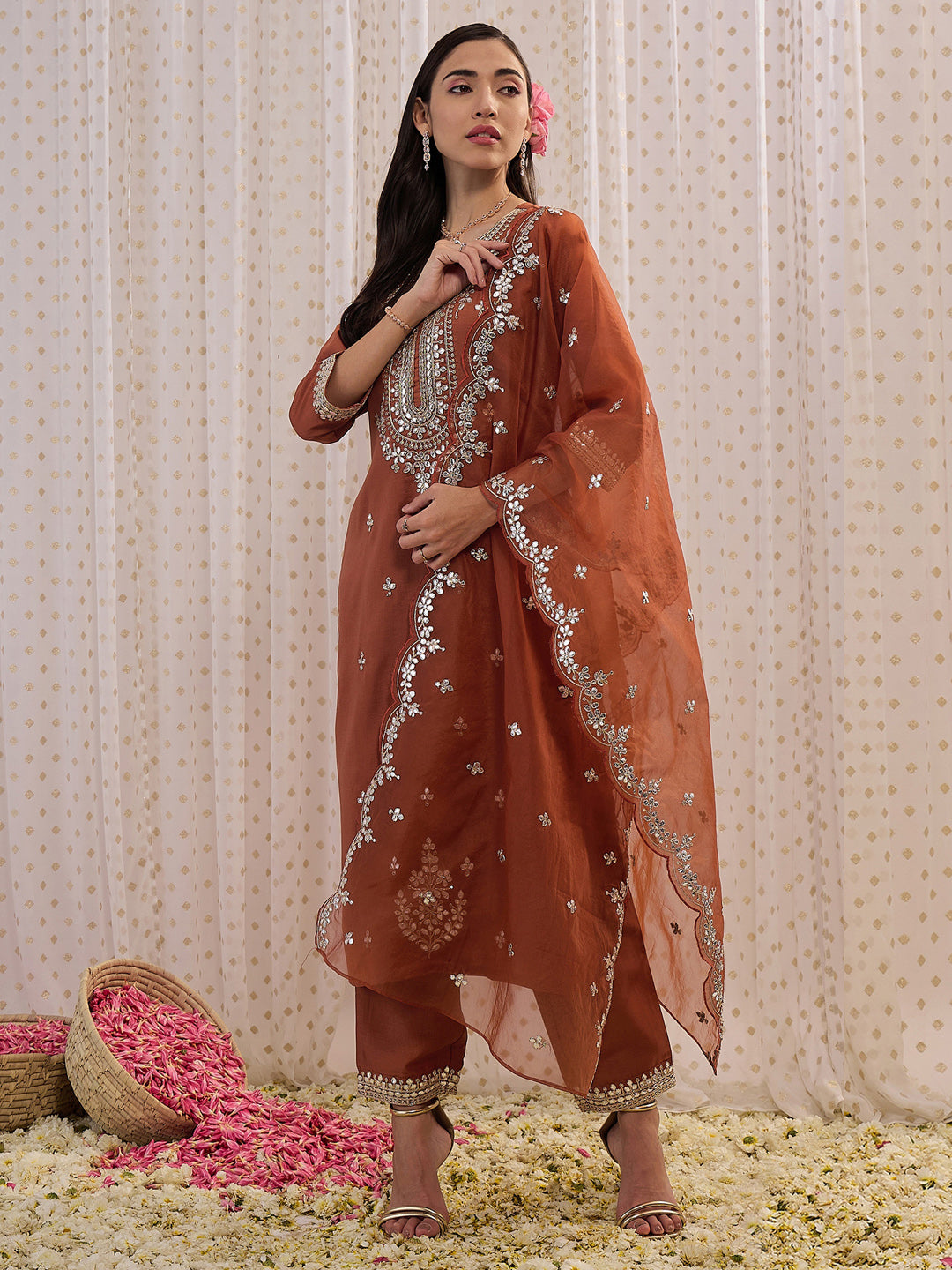 indo era, indoera, indo era kurta, heeramandi dress, heeramandi, dress for women, kurta for women, kurtaset for women, indo era kurta set, indo era suit, anarkali kurta, salwar suit, sharara set, cotton kurta, dress for women, kurta for women, birthday dress for women, gown for women, formal dress for women, party wear for women, summer dress, female kurti, cotton dress for women, kurta with dupatta, dressing style, casual look, new arrival for women, Rust suit