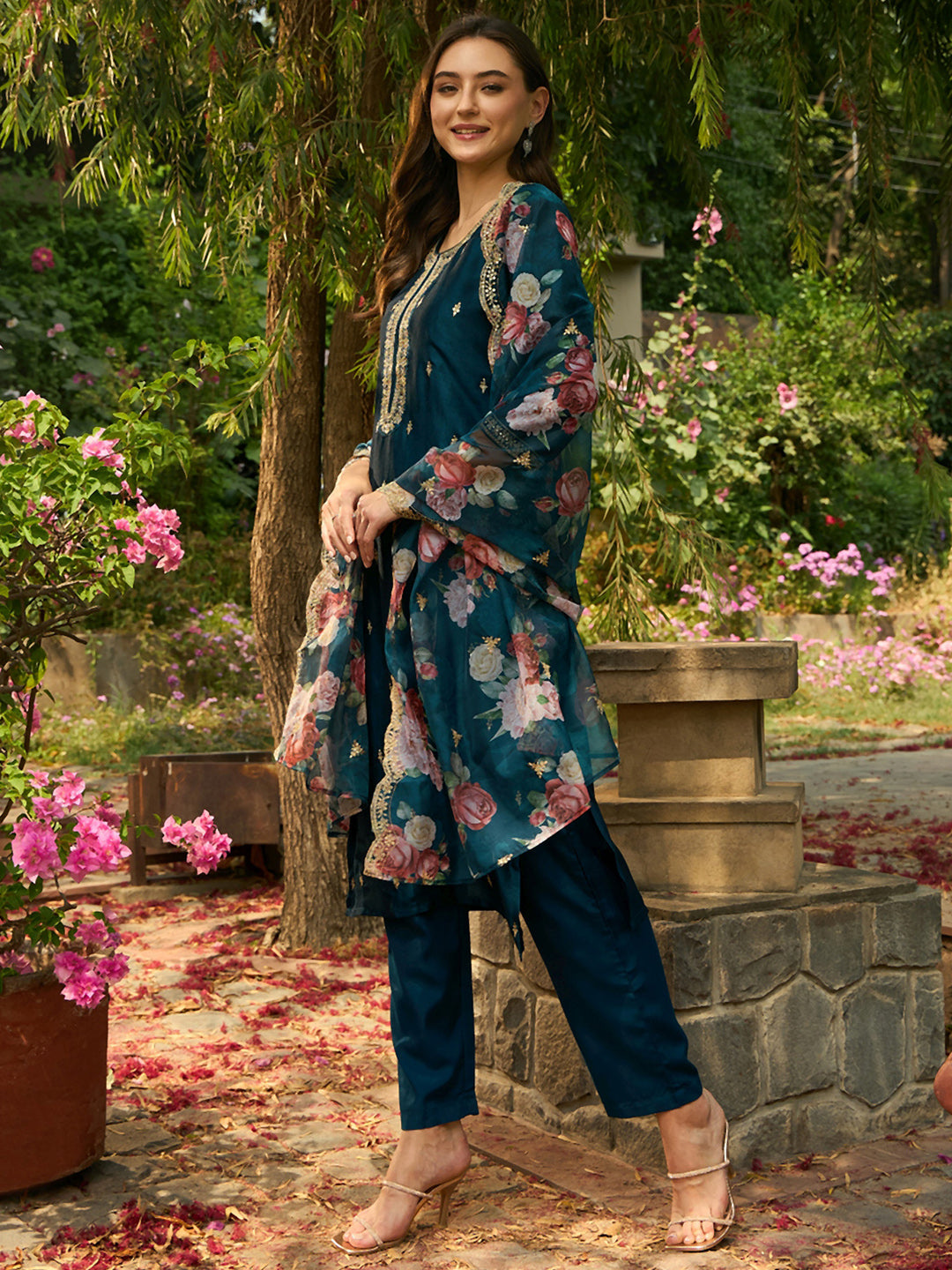 indo era, indoera, indo era kurta, heeramandi dress, heeramandi, dress for women, kurta for women, kurtaset for women, indo era kurta set, indo era suit, anarkali kurta, salwar suit, sharara set, cotton kurta, dress for women, kurta for women, birthday dress for women, gown for women, formal dress for women, party wear for women, summer dress, female kurti, cotton dress for women, kurta with dupatta, dressing style, casual look, new arrival for women, Teal suit