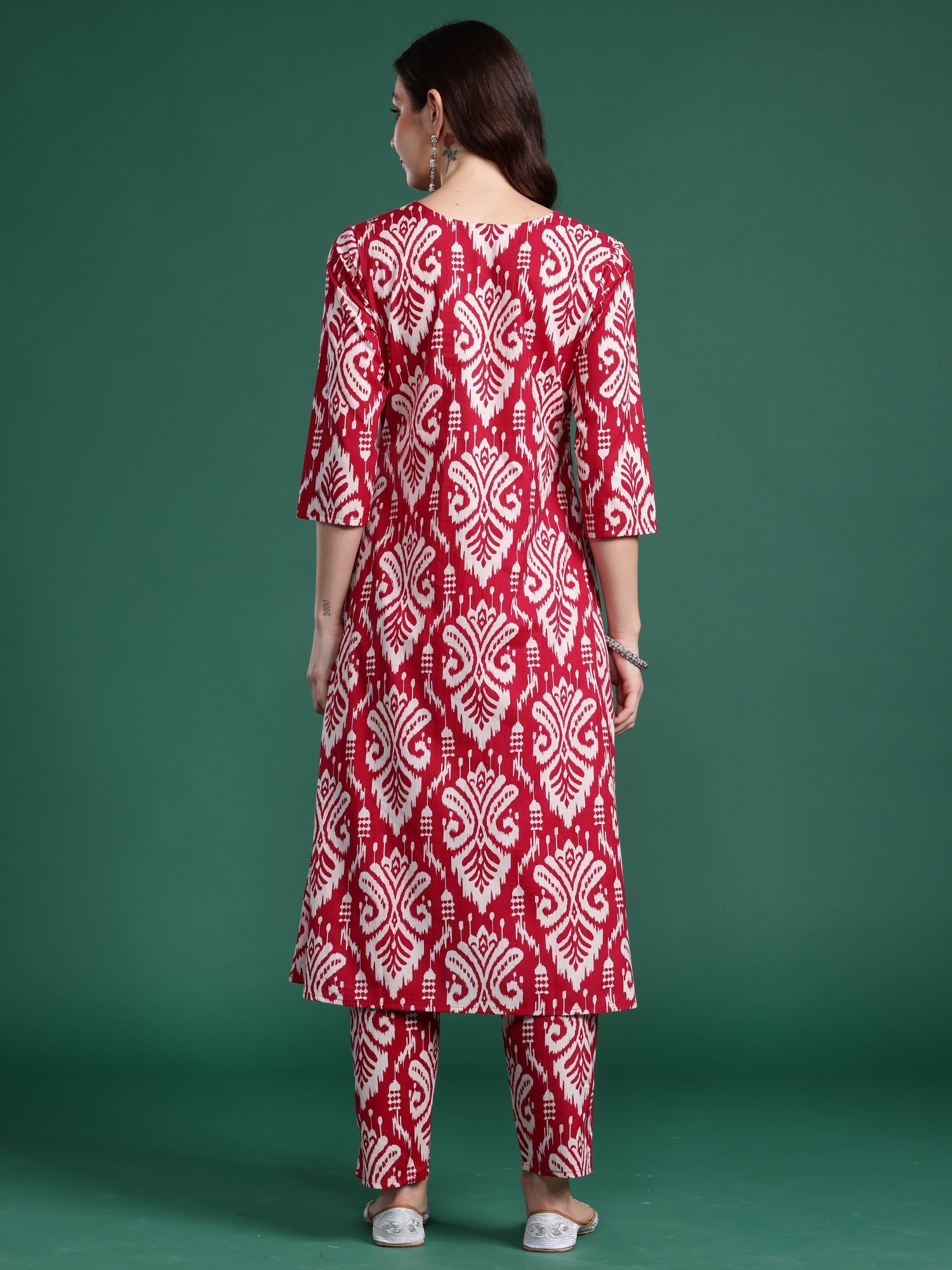indo era, suit, kurta set for women, indo era kurta, kurta sets for ladies, summer dresses for women, 3 piece suit, cotton kurta set for women, new arrivals, women kurti plazo set, women in suit, kurta suit, floral kurta, short suit, spring summer, Pink suit