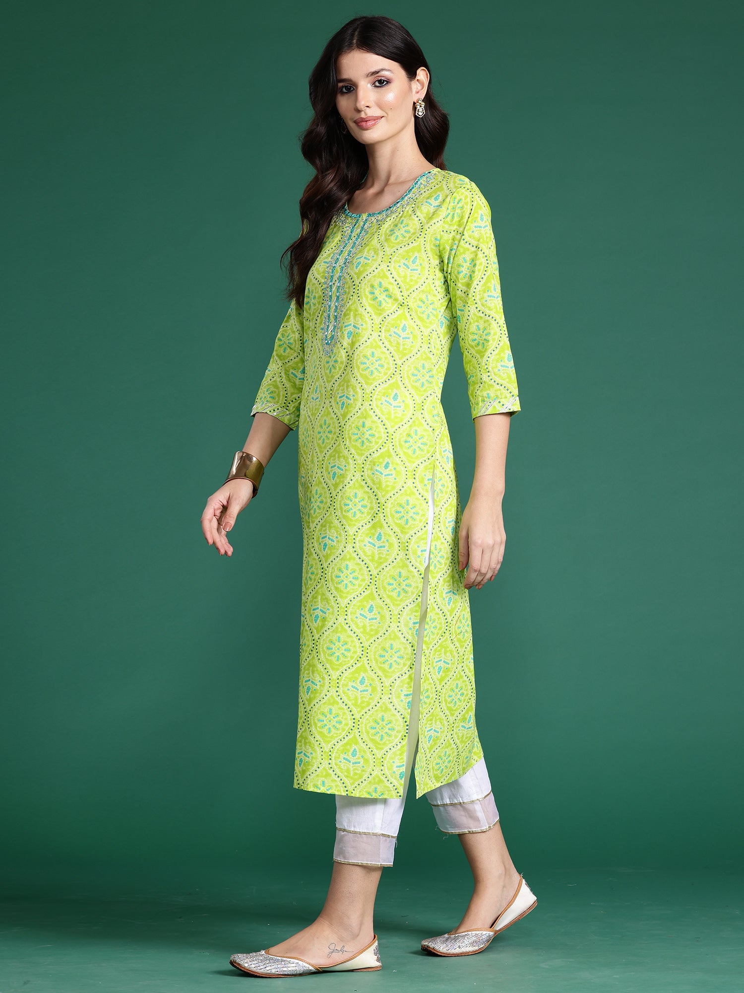 indo era, indo era kurta set, indo era suit, Kurta Set, Kurta set for women, cotton kurta set, indo era kurta set for women, Anarkali Kurta Set, Palazzo Kurta Set, Sleeveless Kurta, Embroidered Kurta, New Arrivals, Work wear, Dress, Best seller, Heeramandi dress, Summer sale, Summer suit, Wedding collection, Special offer, plus size, Spring summer, party wear, Summer Special, Printed Kurta, wedding wear, outfit ideas, Straight Kurta, Cotton Outfit, A line dress, dress for women,Green kurta set