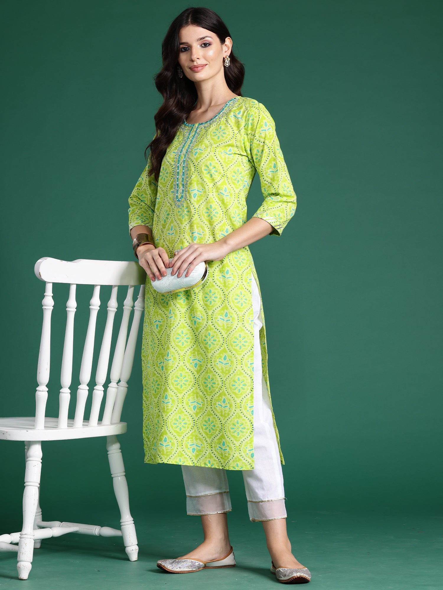 indo era, indo era kurta set, indo era suit, Kurta Set, Kurta set for women, cotton kurta set, indo era kurta set for women, Anarkali Kurta Set, Palazzo Kurta Set, Sleeveless Kurta, Embroidered Kurta, New Arrivals, Work wear, Dress, Best seller, Heeramandi dress, Summer sale, Summer suit, Wedding collection, Special offer, plus size, Spring summer, party wear, Summer Special, Printed Kurta, wedding wear, outfit ideas, Straight Kurta, Cotton Outfit, A line dress, dress for women,Green kurta set