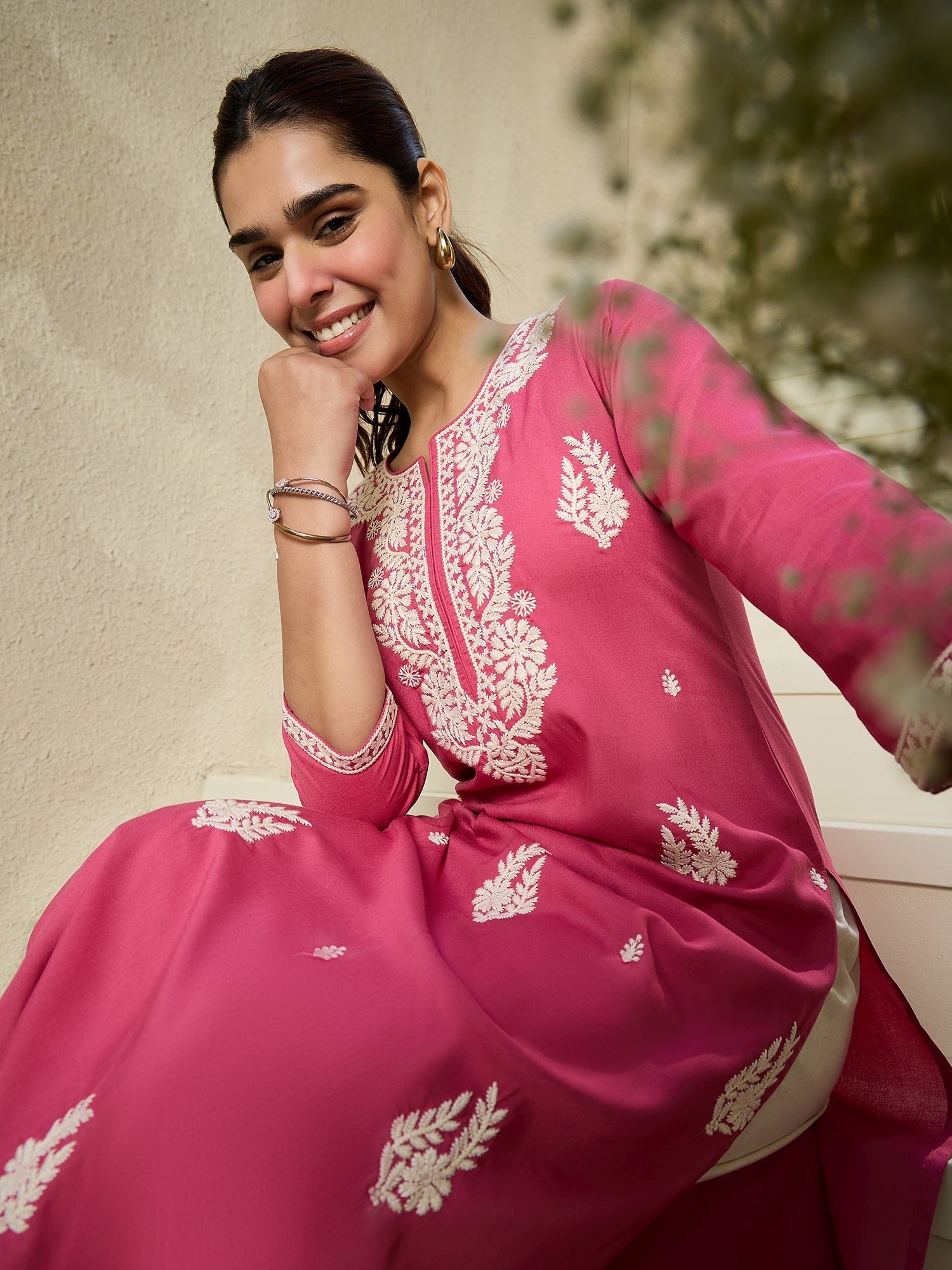 indo era, indo era kurta set, indo era suit, Kurta Set, Kurta set for women, cotton kurta set, indo era kurta set for women, Anarkali Kurta Set, Palazzo Kurta Set, Sleeveless Kurta, Embroidered Kurta, New Arrivals, Work wear, Dress, Best seller, Heeramandi dress, Summer sale, Summer suit, Wedding collection, Special offer, plus size, Spring summer, party wear, Summer Special, Printed Kurta, wedding wear, outfit ideas, Straight Kurta, Cotton Outfit, A line dress, dress for women,Pink kurta set