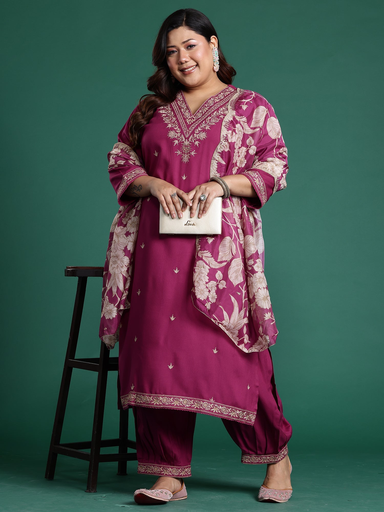 indo era, suit, kurta set for women, indo era kurta, kurta sets for ladies, summer dresses for women, 3 piece suit, cotton kurta set for women, new arrivals, women kurti plazo set, women in suit, kurta suit, floral kurta, short suit, spring summer, Pink suit