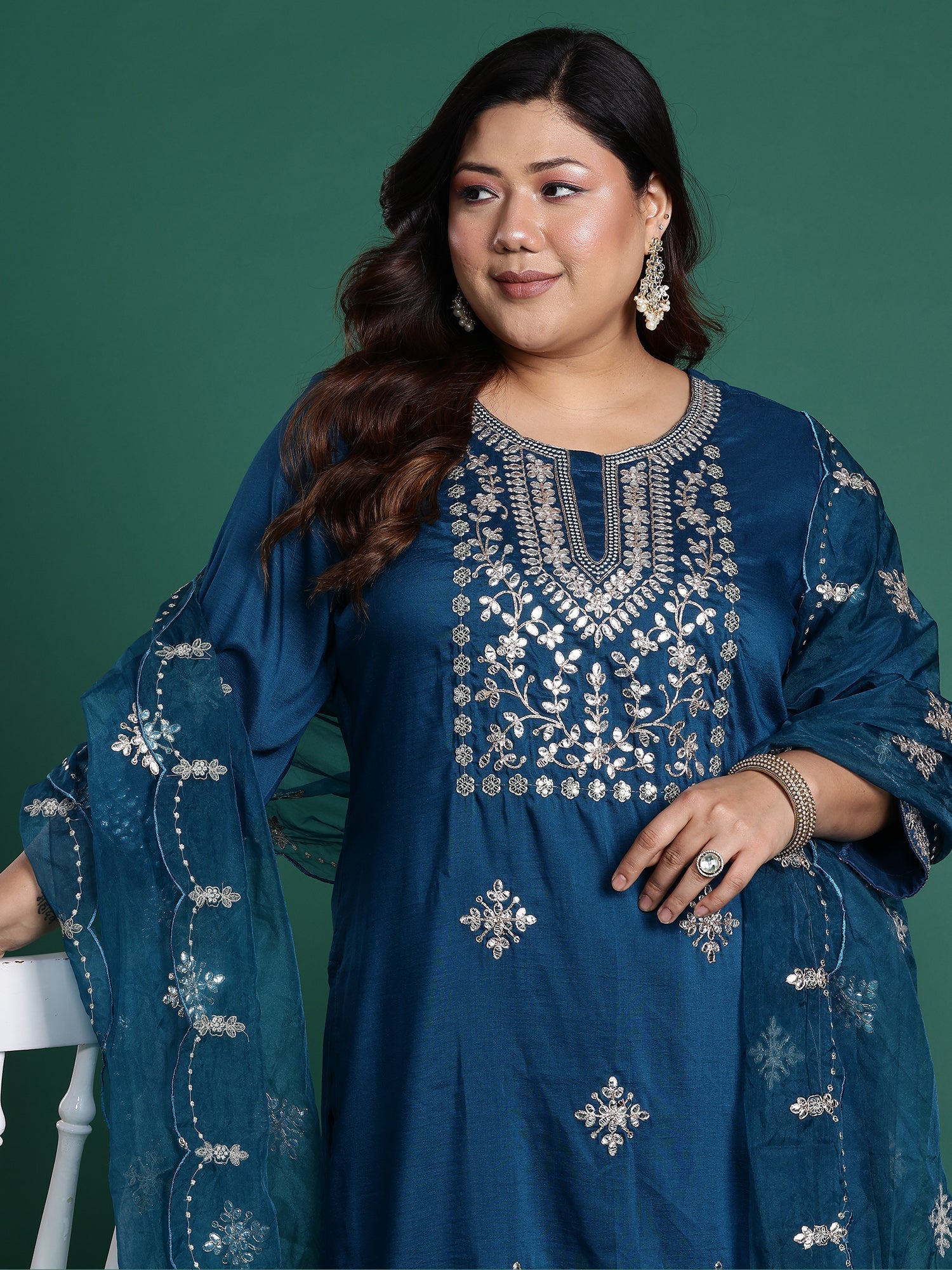 indo era, indoera, indo era kurta, heeramandi dress, heeramandi, dress for women, kurta for women, kurtaset for women, indo era kurta set, indo era suit, anarkali kurta, salwar suit, sharara set, cotton kurta, dress for women, kurta for women, birthday dress for women, gown for women, formal dress for women, party wear for women, summer dress, female kurti, cotton dress for women, kurta with dupatta, dressing style, casual look, new arrival for women, Teal suit,plus size kurta set, plus size kurta set