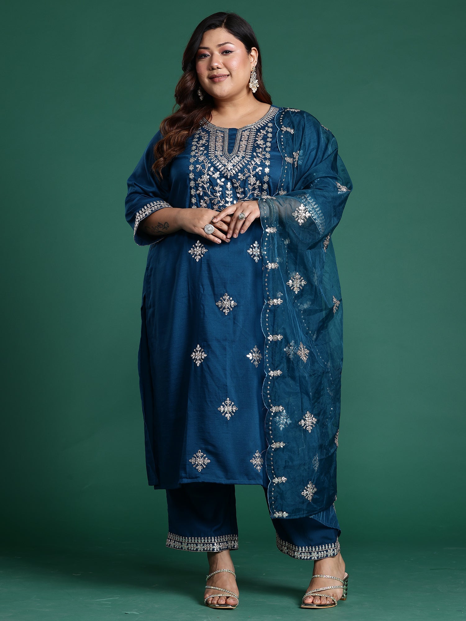 indo era, indoera, indo era kurta, heeramandi dress, heeramandi, dress for women, kurta for women, kurtaset for women, indo era kurta set, indo era suit, anarkali kurta, salwar suit, sharara set, cotton kurta, dress for women, kurta for women, birthday dress for women, gown for women, formal dress for women, party wear for women, summer dress, female kurti, cotton dress for women, kurta with dupatta, dressing style, casual look, new arrival for women, Teal suit, plus size kurta set