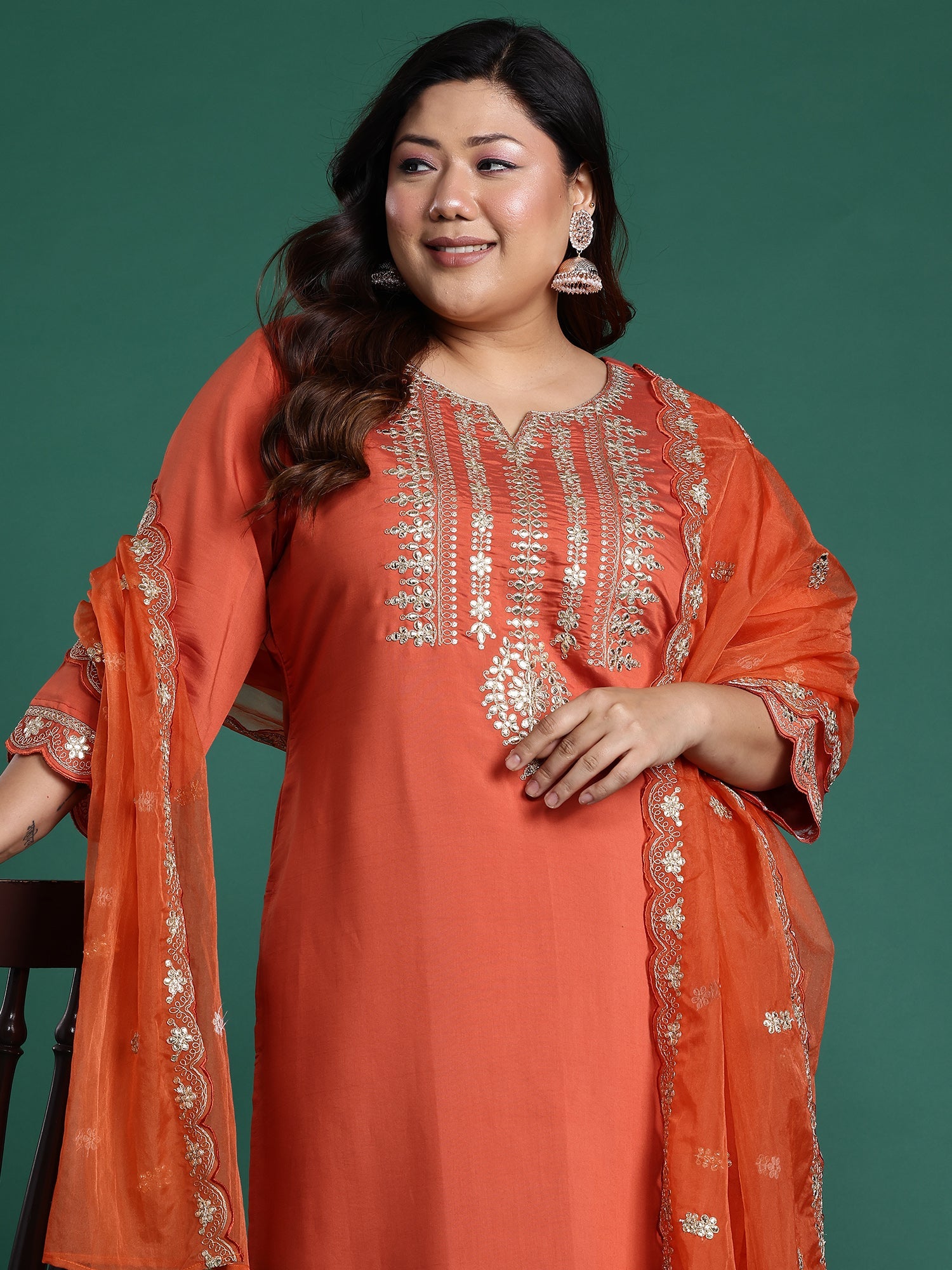 indo era, indo era kurta set, indo era suit, Kurta Set, Kurta set for women, cotton kurta set, indo era kurta set for women, Anarkali Kurta Set, Palazzo Kurta Set, Sleeveless Kurta, Embroidered Kurta, New Arrivals, Work wear, Dress, Best seller, Heeramandi dress, Summer sale, Summer suit, Wedding collection, Special offer, plus size, Spring summer, party wear, Summer Special, Printed Kurta, wedding wear, outfit ideas, Straight Kurta, Cotton Outfit, A line dress, dress for women,Rust kurta set