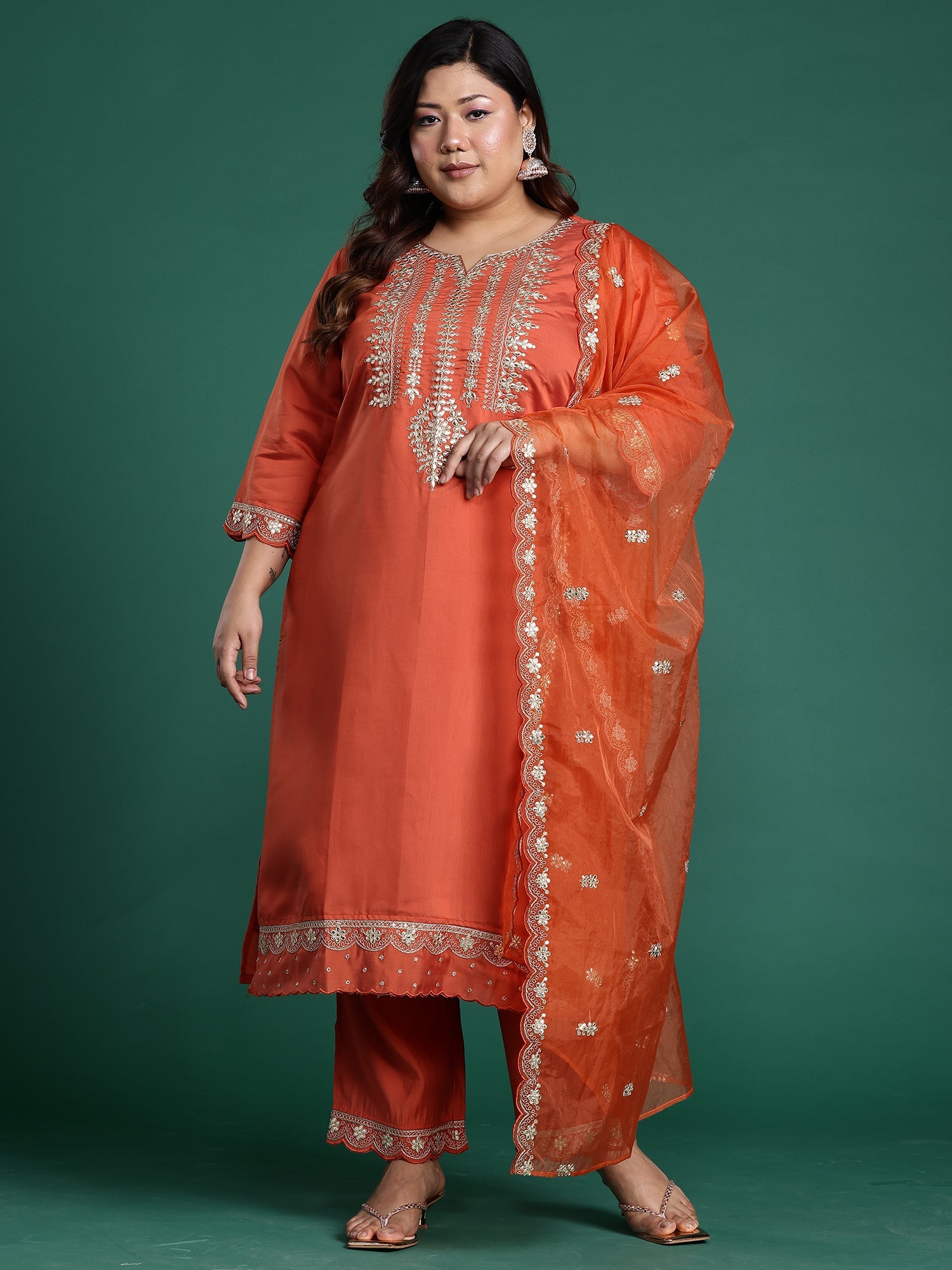 indo era, indo era kurta set, indo era suit, Kurta Set, Kurta set for women, cotton kurta set, indo era kurta set for women, Anarkali Kurta Set, Palazzo Kurta Set, Sleeveless Kurta, Embroidered Kurta, New Arrivals, Work wear, Dress, Best seller, Heeramandi dress, Summer sale, Summer suit, Wedding collection, Special offer, plus size, Spring summer, party wear, Summer Special, Printed Kurta, wedding wear, outfit ideas, Straight Kurta, Cotton Outfit, A line dress, dress for women,Rust kurta set