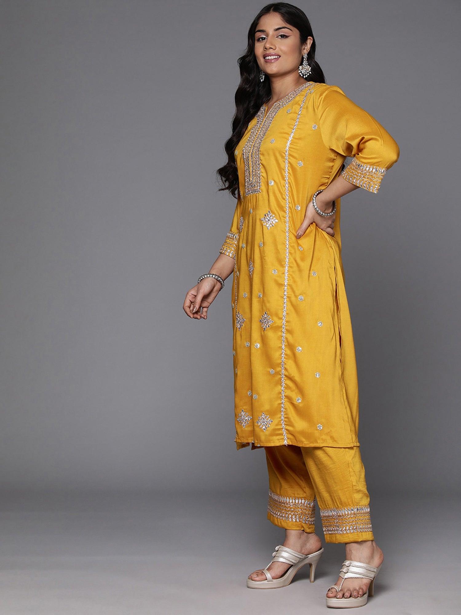 Mustard Kurta Sets  For women,indo era, indoera, plus size kurta set, plus size suit for women, lavender kurta set, kurta set for women, 