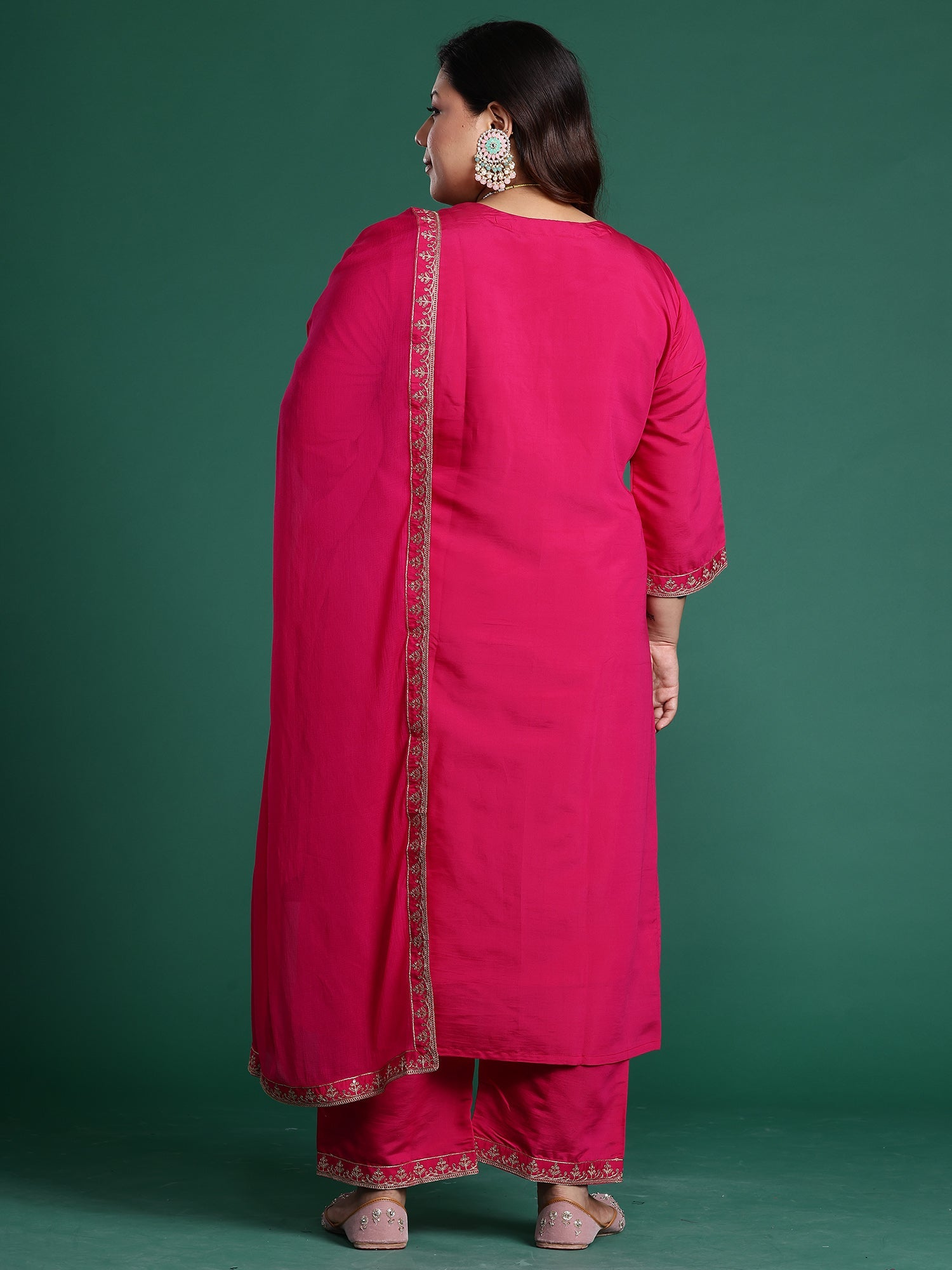 indo era, suit, kurta set for women, indo era kurta, kurta sets for ladies, summer dresses for women, 3 piece suit, cotton kurta set for women, new arrivals, women kurti plazo set, women in suit, kurta suit, floral kurta, short suit, spring summer, Pink suit