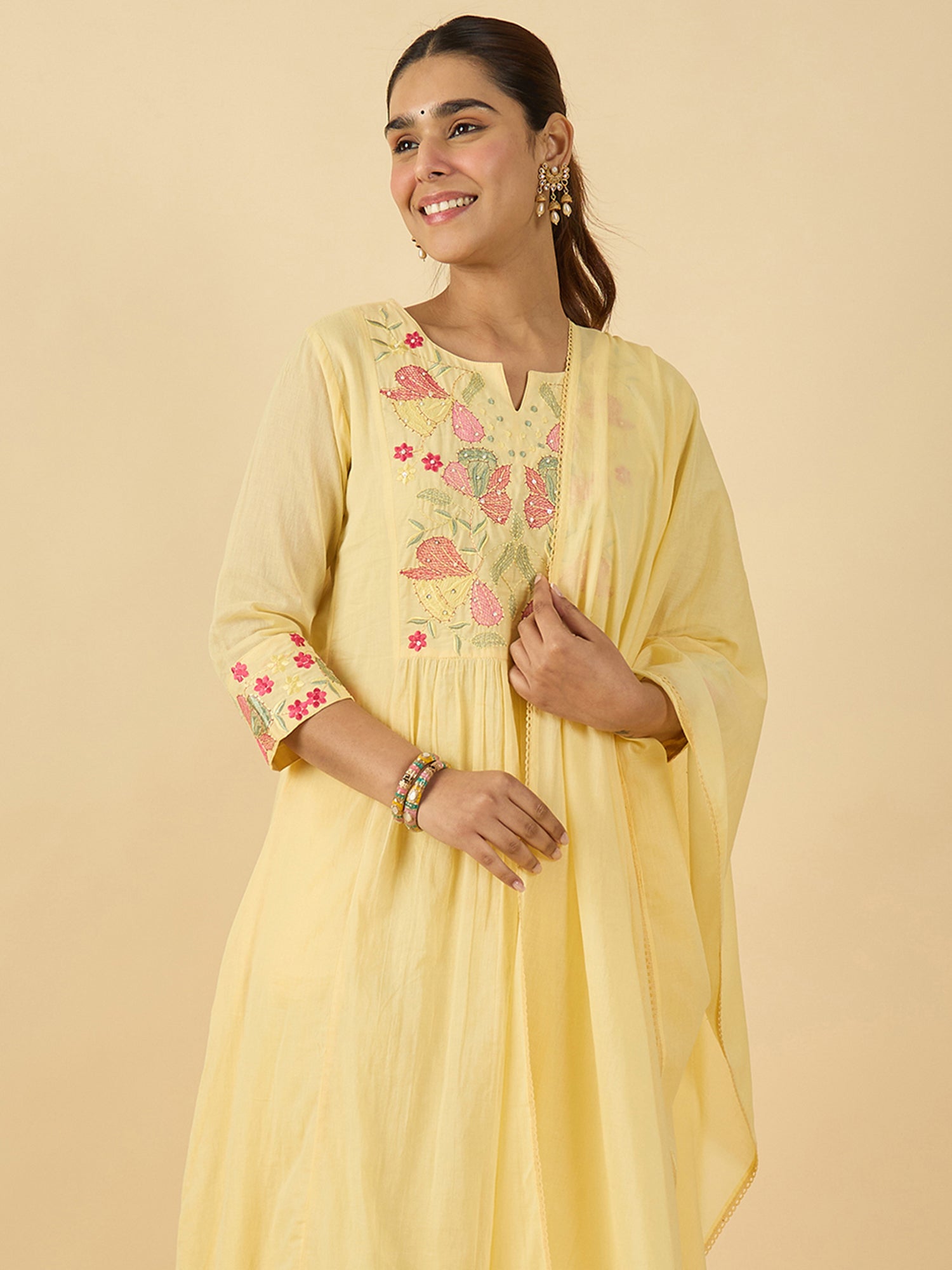 Yellow Kurta Sets  For women,indo era, indoera, kurta set for women, women kurta set, women suit, summer wear for women, festive suit for women, mother's day outfit, dress for mother, mother's day special, heeramandi dress