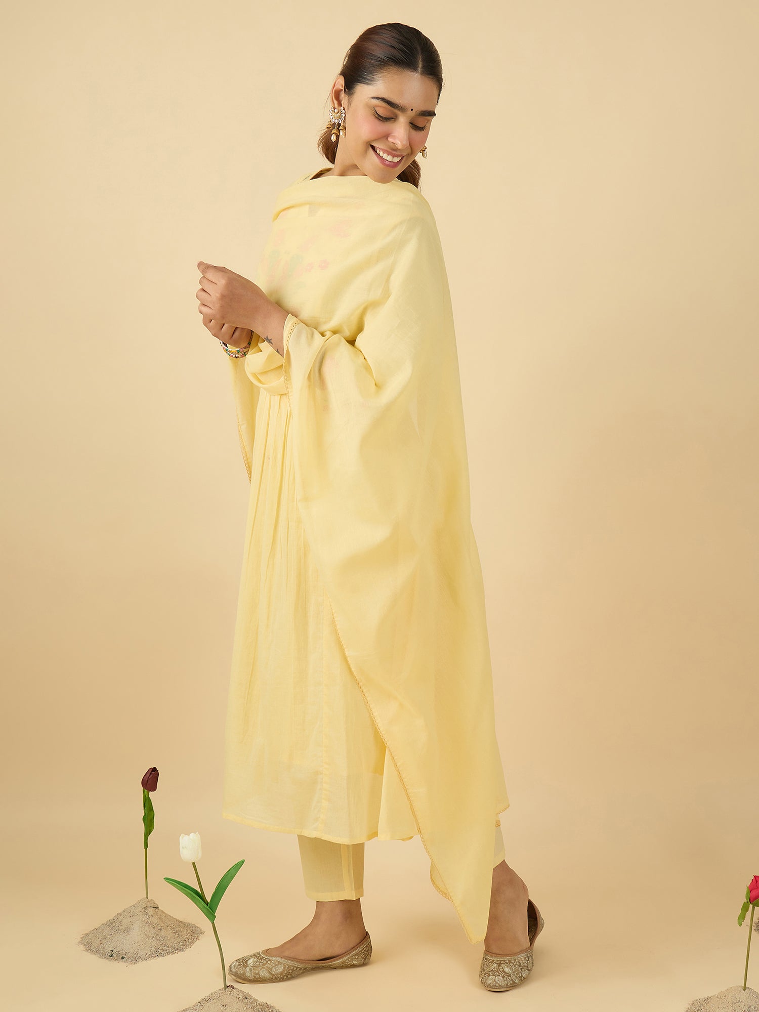 Yellow Kurta Sets  For women,indo era, indoera, kurta set for women, women kurta set, women suit, summer wear for women, festive suit for women, mother's day outfit, dress for mother, mother's day special, heeramandi dress
