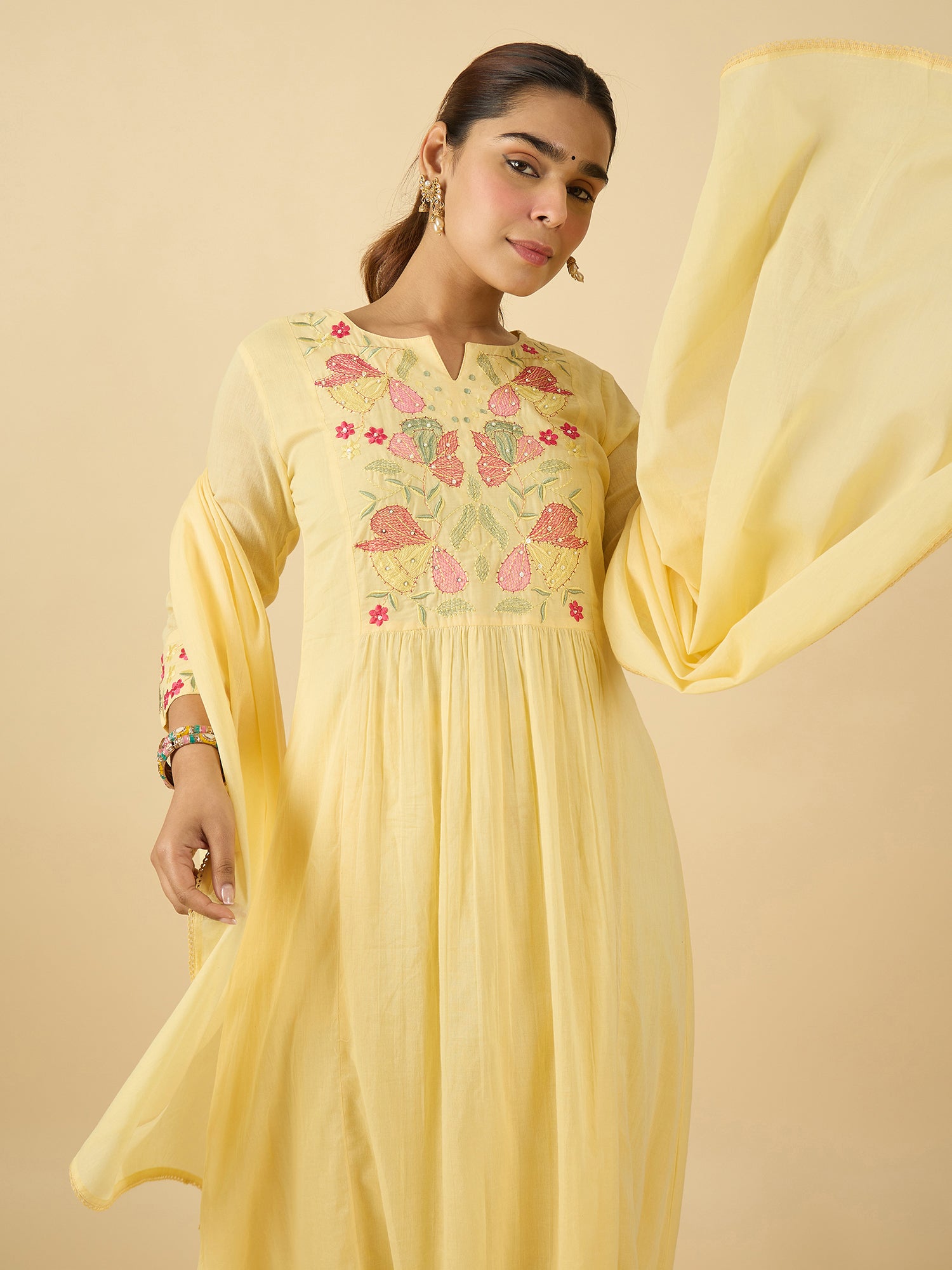 Yellow Kurta Sets  For women,indo era, indoera, kurta set for women, women kurta set, women suit, summer wear for women, festive suit for women, mother's day outfit, dress for mother, mother's day special, heeramandi dress