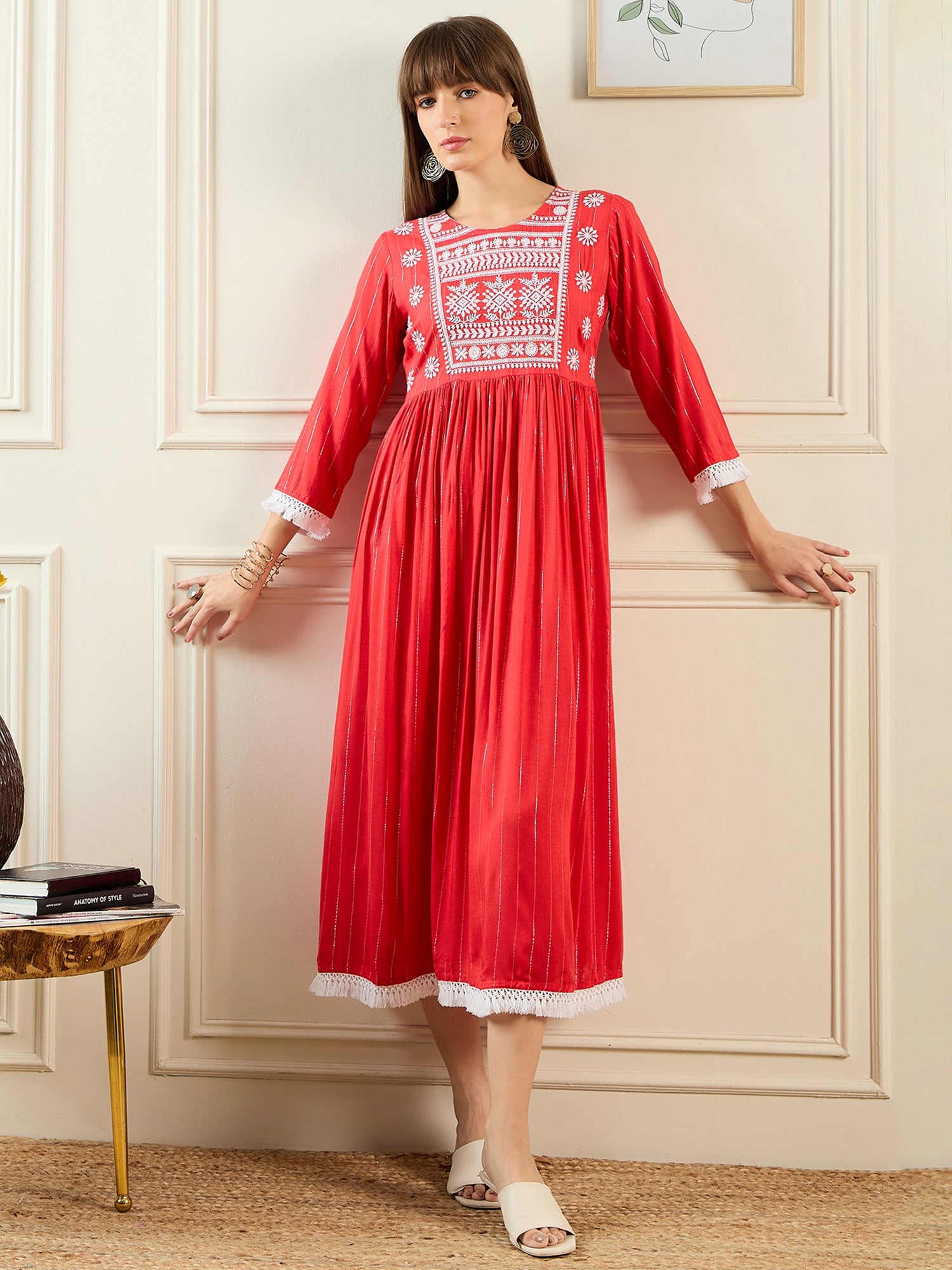 Red Dresses  For women,indo era, indoera, kurta set for women, women kurta set, women suit, summer wear for women, festive suit for women, mother's day outfit, dress for mother, mother's day special, kurta set for women, kurta for women, kurta trouser and dupatta