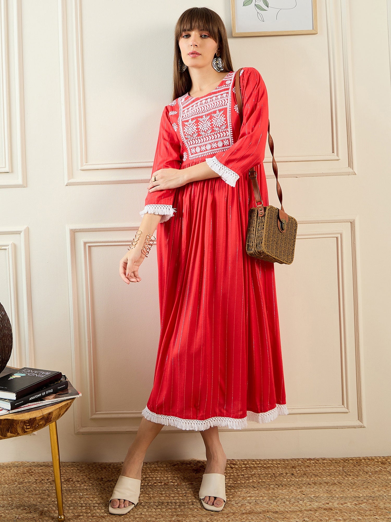 Red Dresses  For women,indo era, indoera, kurta set for women, women kurta set, women suit, summer wear for women, festive suit for women, mother's day outfit, dress for mother, mother's day special, kurta set for women, kurta for women, kurta trouser and dupatta