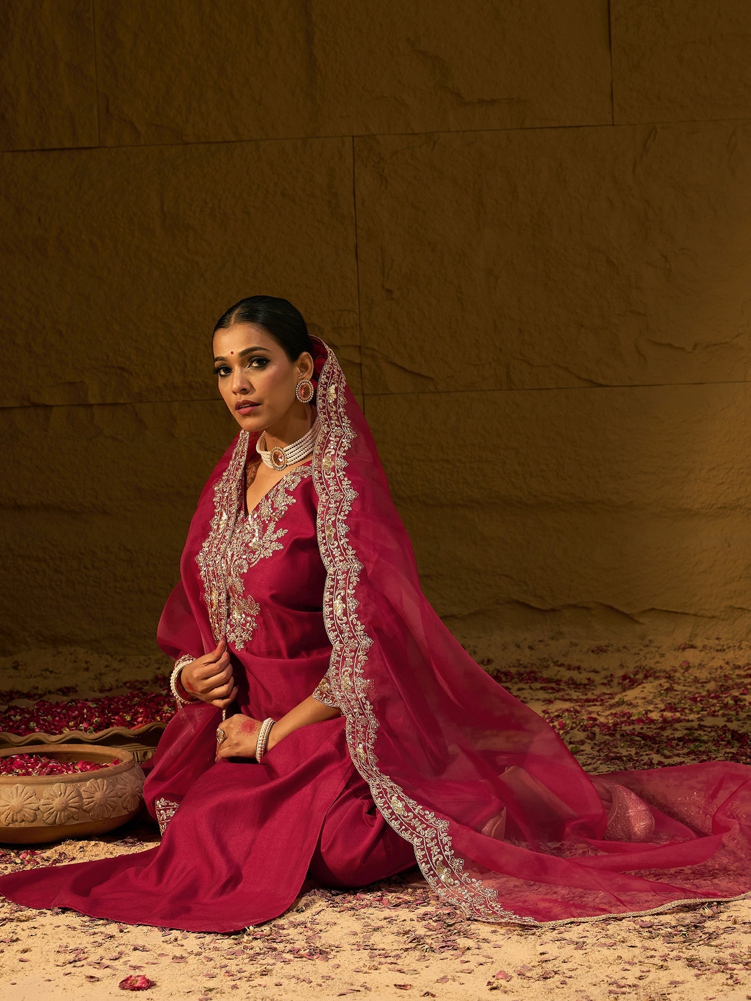 Red Kurta Sets  For women,indo era, indoera, kurta set for women, women kurta set, women suit, summer wear for women, festive suit for women, mother's day outfit, dress for mother, mother's day special, kurta set for women, kurta for women, kurta trouser and dupatta