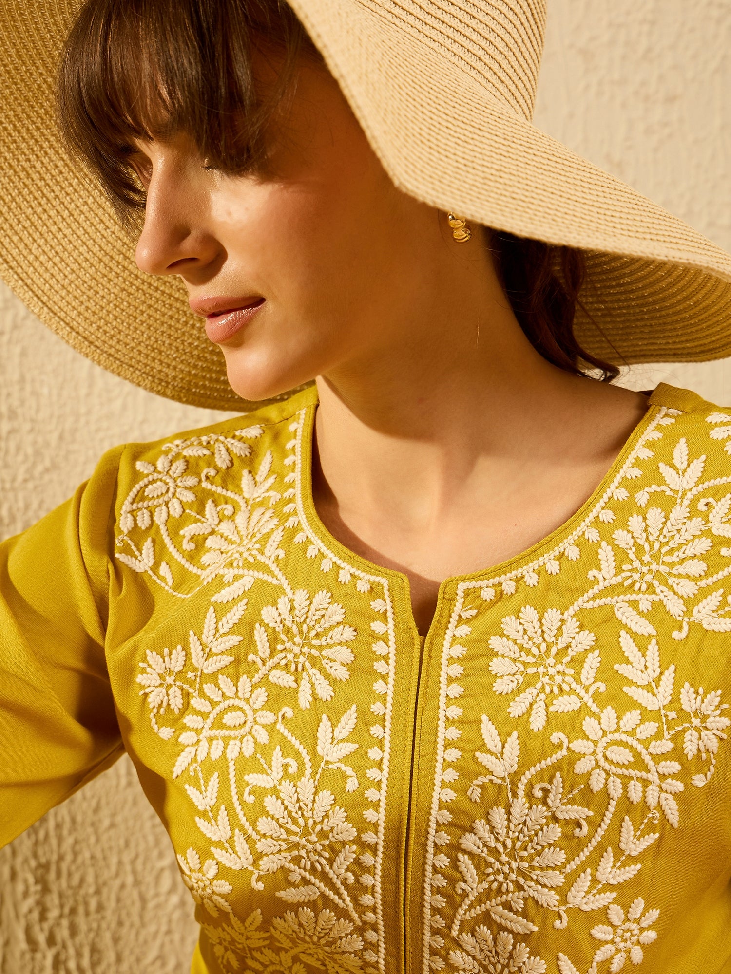Yellow Kurtas  For women,indo era, indoera, kurta set for women, women kurta set, women suit, summer wear for women, festive suit for women, mother's day outfit, dress for mother, mother's day special, kurta set for women, kurta for women, kurta trouser and dupatta