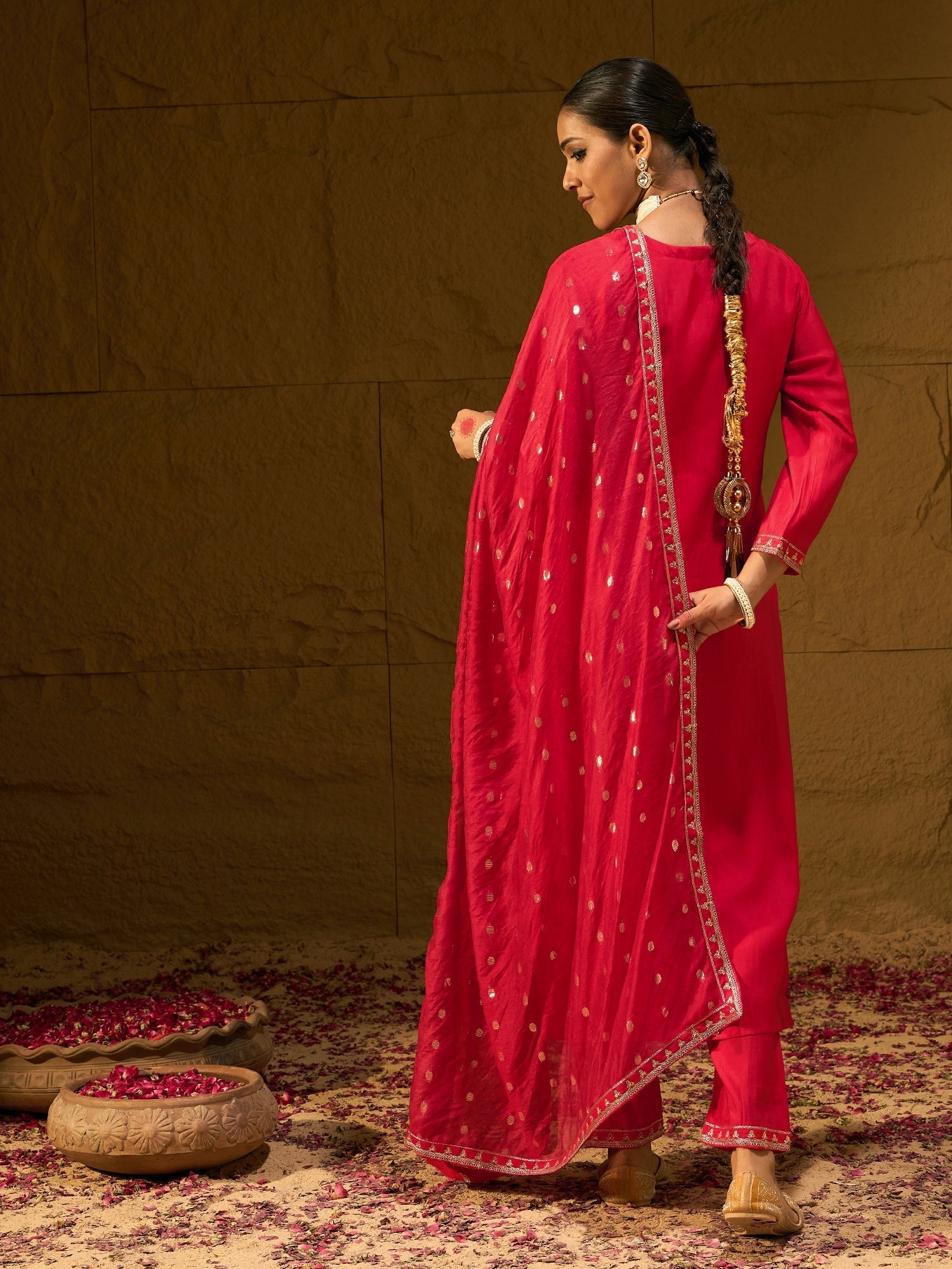 Red Kurta Sets  For women,indo era, indoera, kurta set for women, women kurta set, women suit, summer wear for women, festive suit for women, mother's day outfit, dress for mother, mother's day special, kurta set for women, kurta for women, kurta trouser and dupatta