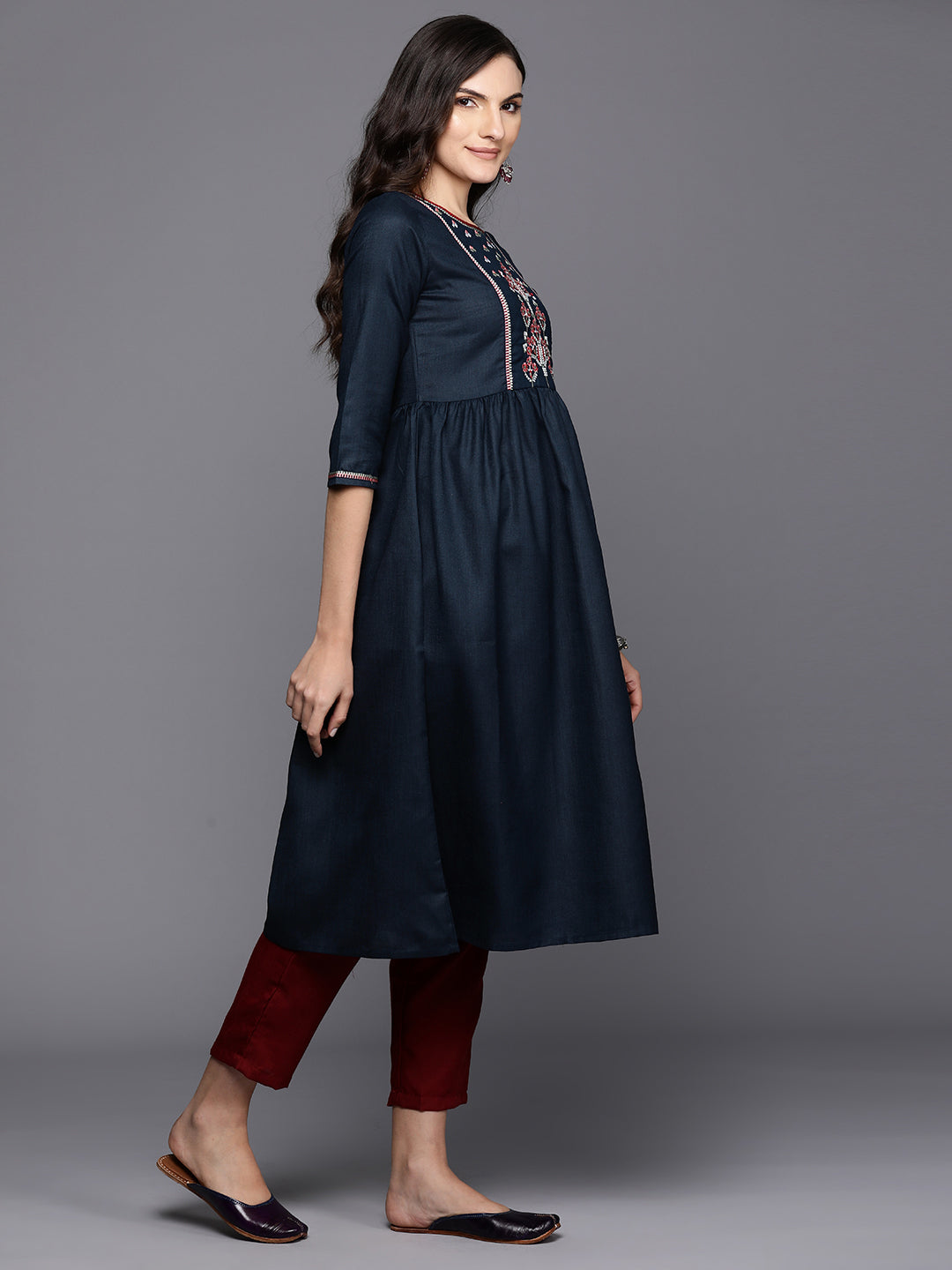 indo era, indoera, indo era kurta, heeramandi dress, heeramandi, dress for women, kurta for women, kurtaset for women, indo era kurta set, indo era suit, anarkali kurta, salwar suit, sharara set, cotton kurta, dress for women, kurta for women, birthday dress for women, gown for women, formal dress for women, party wear for women, summer dress, female kurti, cotton dress for women, kurta with dupatta, dressing style, casual look, new arrival for women, Navy blue kurta