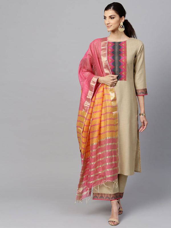indo era, indoera, indo era kurta, heeramandi dress, heeramandi, dress for women, kurta for women, kurtaset for women, indo era kurta set, indo era suit, anarkali kurta, salwar suit, sharara set, cotton kurta, dress for women, kurta for women, birthday dress for women, gown for women, formal dress for women, party wear for women, summer dress, female kurti, cotton dress for women, kurta with dupatta, dressing style, casual look, new arrival for women, Beige suit