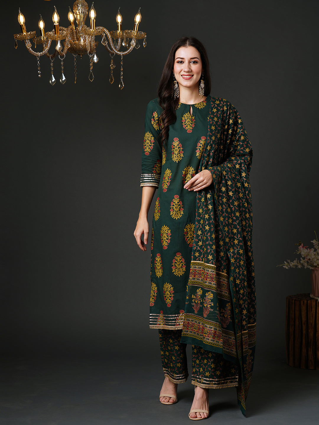 Green Kurta Sets  For women,indo era, indoera, kurta set for women, women kurta set, women suit, summer wear for women, festive suit for women, mother's day outfit, dress for mother, mother's day special, heeramandi dress