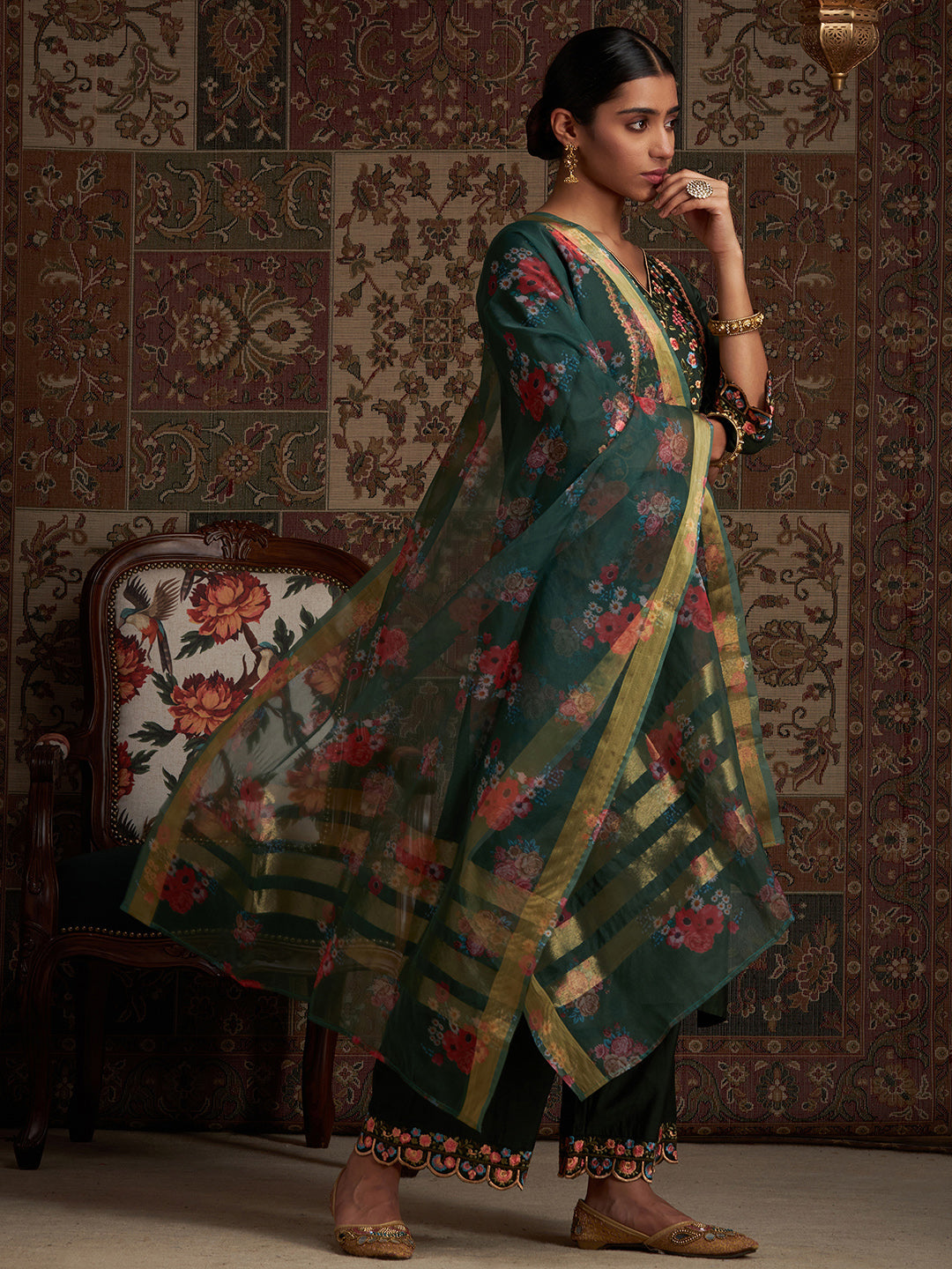 indo era, indoera, indo era kurta, heeramandi dress, heeramandi, dress for women, kurta for women, kurtaset for women, indo era kurta set, indo era suit, anarkali kurta, salwar suit, sharara set, cotton kurta, dress for women, kurta for women, birthday dress for women, gown for women, formal dress for women, party wear for women, summer dress, female kurti, cotton dress for women, kurta with dupatta, dressing style, casual look, new arrival for women, Green suit