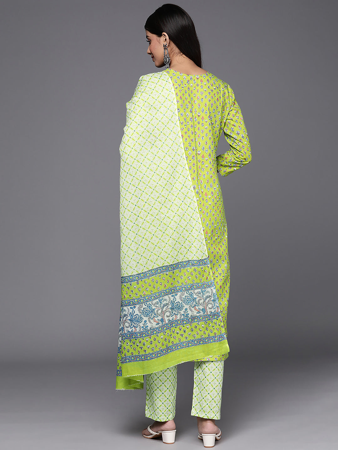 Green Kurta Sets  For women,indo era, indoera, kurta set for women, women kurta set, women suit, summer wear for women, cotton suit set, women cotton kurta, cotton kurta with dupatta