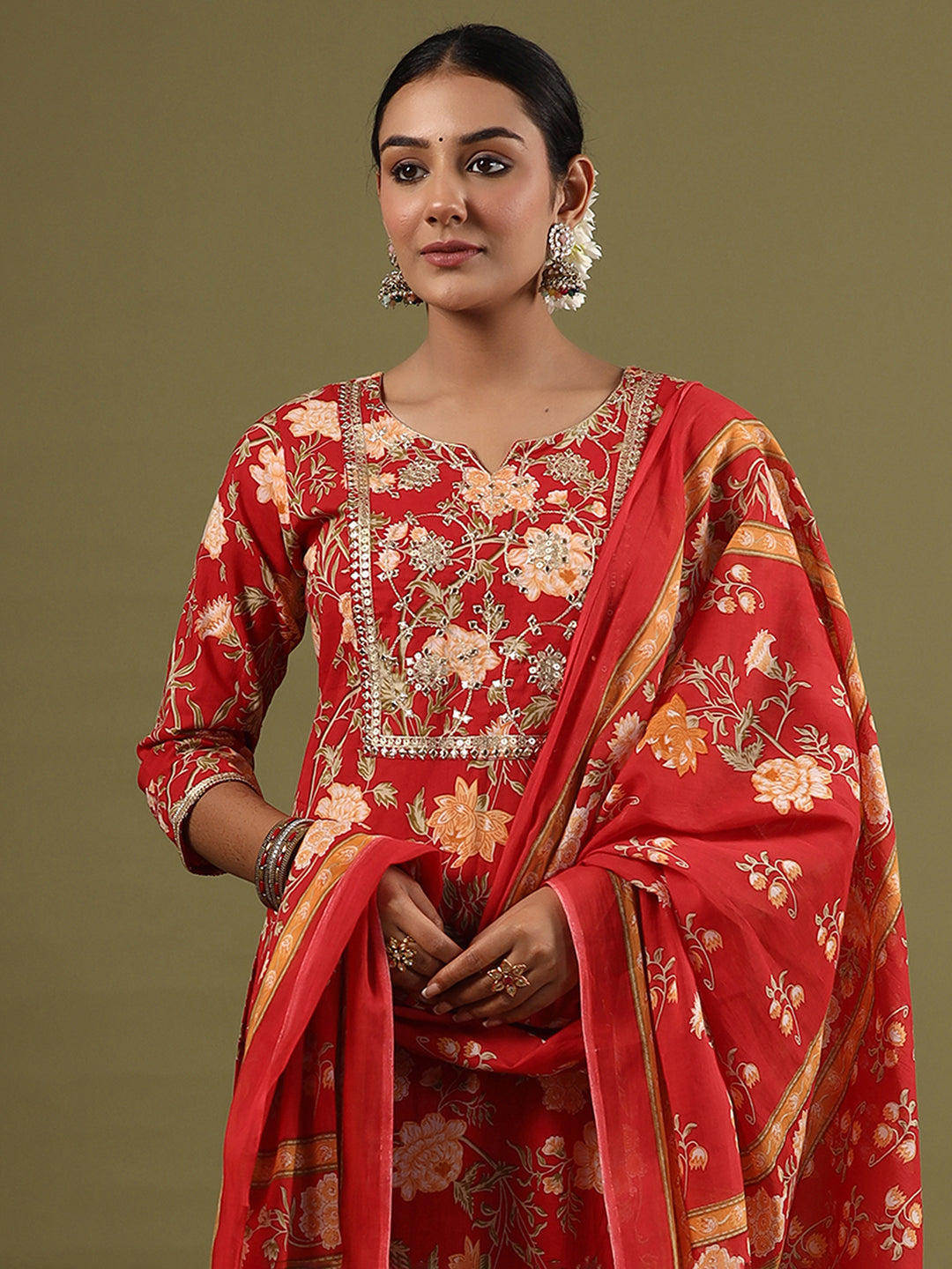 Red Kurta Sets  For women,indo era, indoera, kurta set for women, women kurta set, women suit, summer wear for women, cotton suit set, women cotton kurta, cotton kurta with dupatta