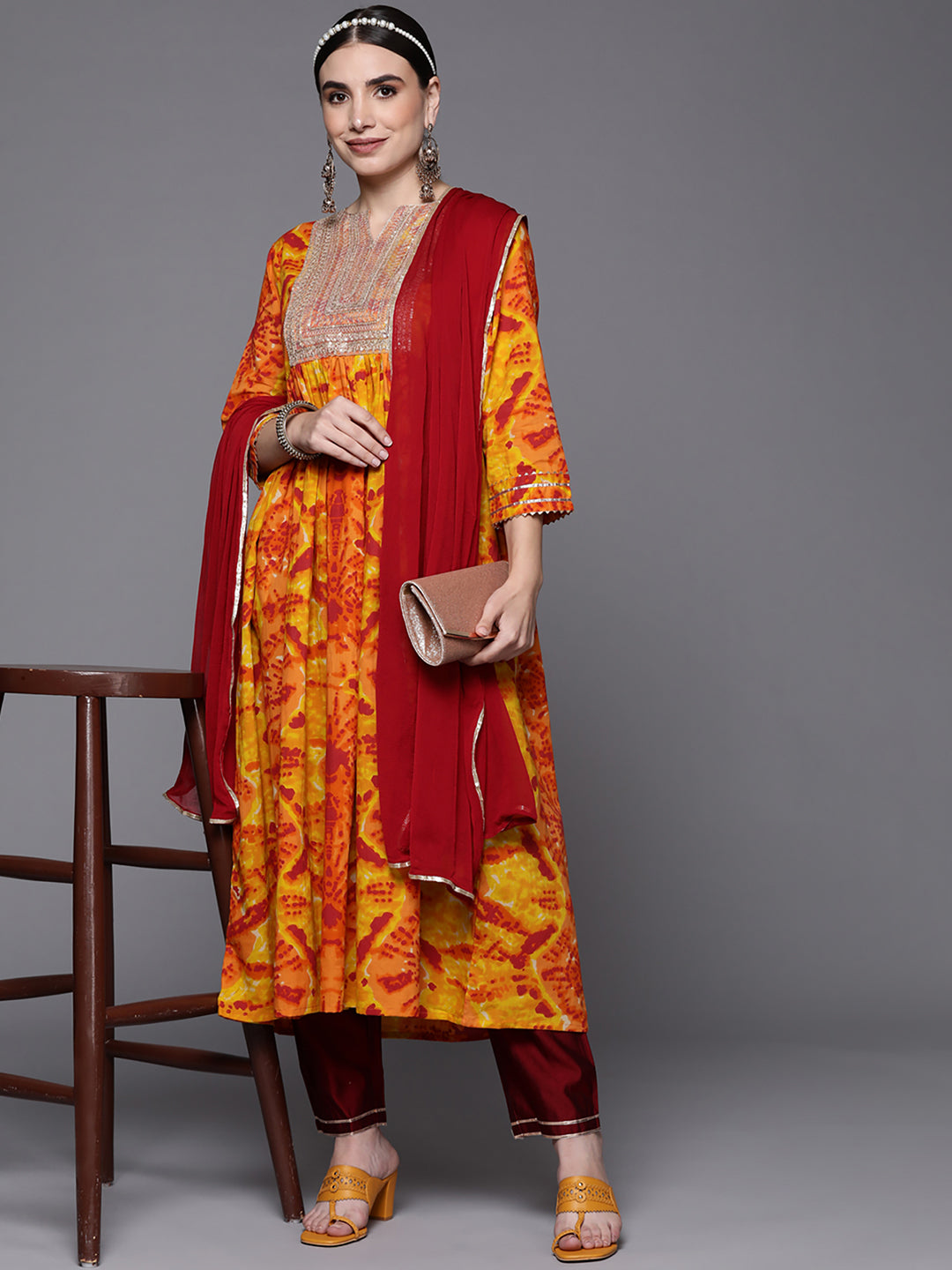 Yellow Kurta Sets  For women,indo era, indoera, kurta set for women, women kurta set, women suit, summer wear for women, cotton suit set, women cotton kurta, cotton kurta with dupatta